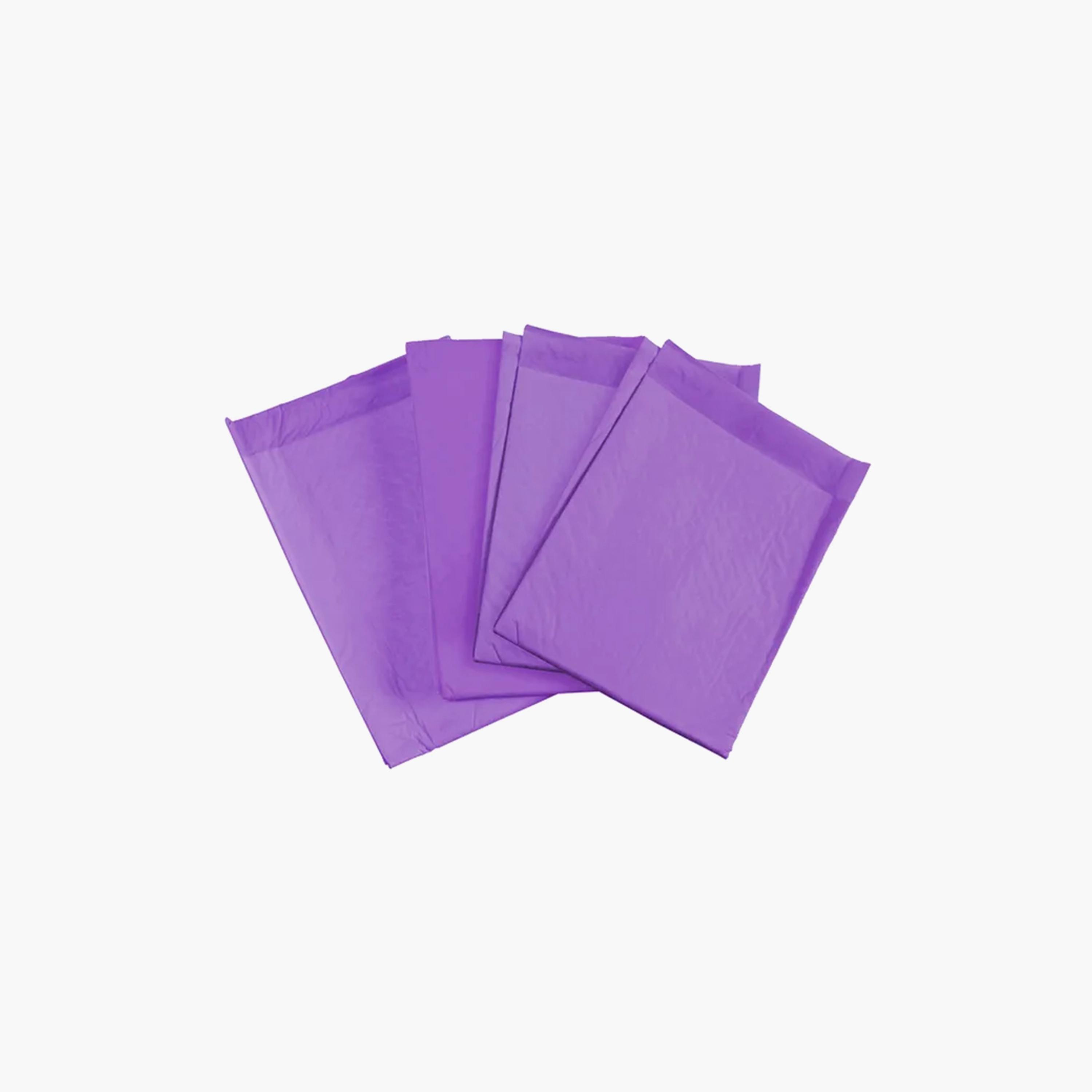 Star Babies 10-Piece Disposable Changing Mats with 5-Piece Scented Bags Bundle, Lavender-baby-diapering-changingmats-image-3