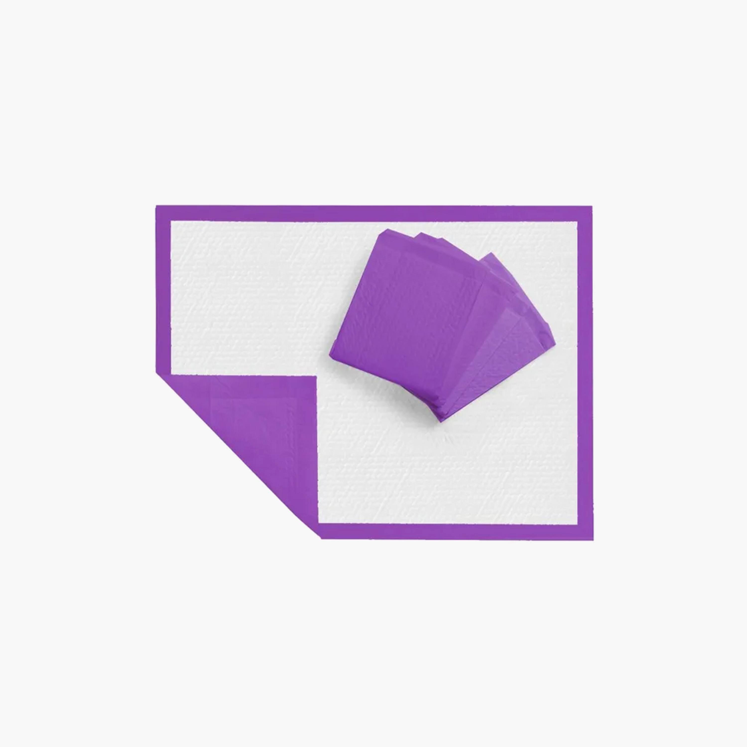 Star Babies 30-Piece Disposable Changing Mats - 45 x 60 cm, Lavender-baby-diapering-changingmats-image-5