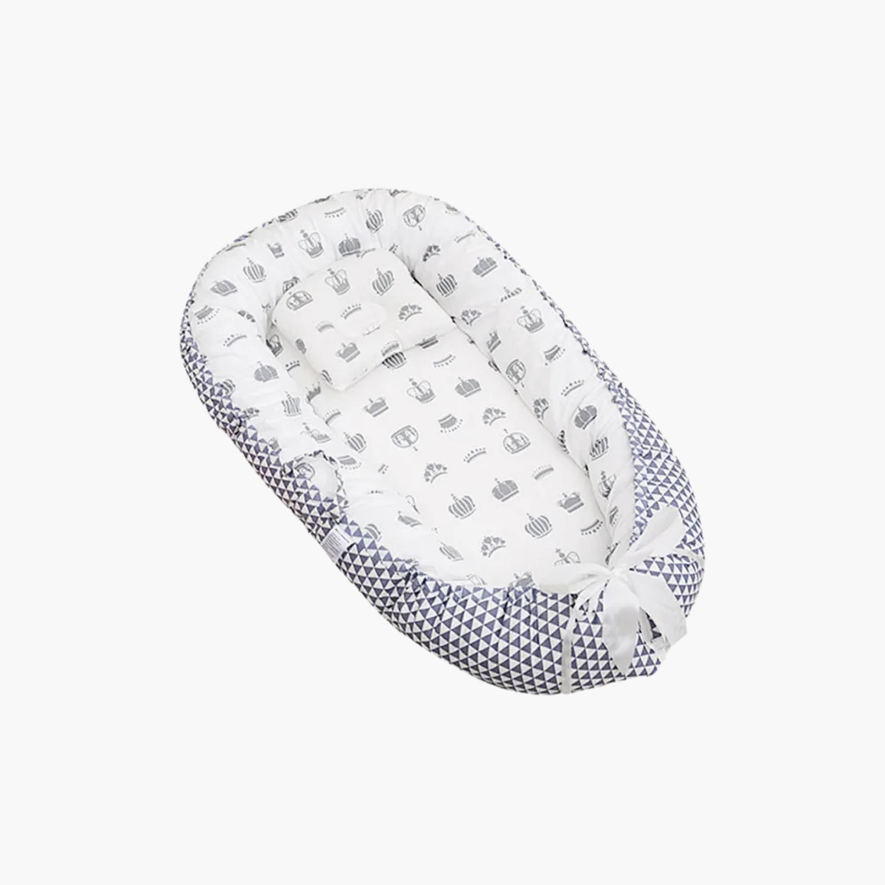 مهد نوم محمول من ستار بيبيز، رمادي-baby-nursery-babybedding-image-1