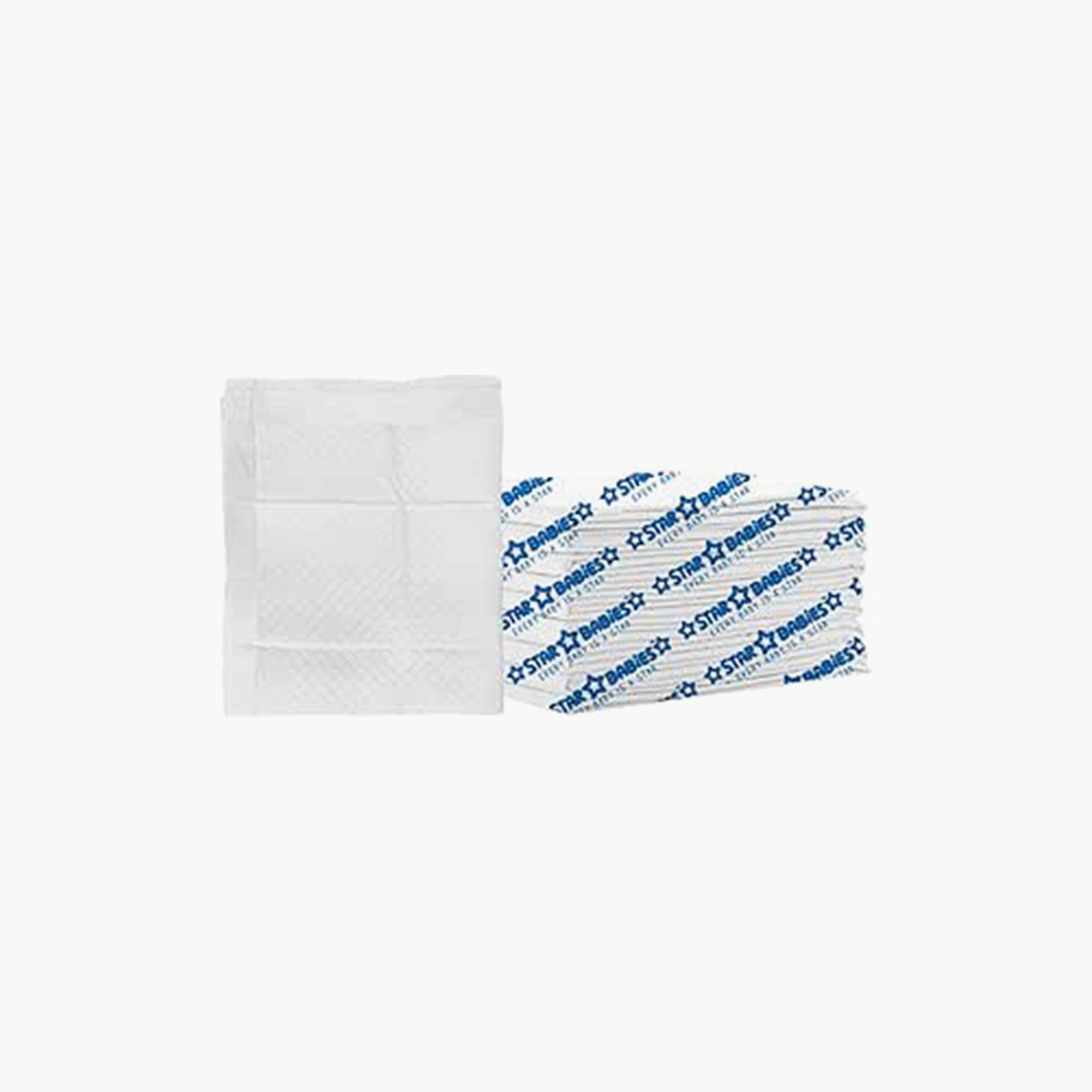 Star Babies 10-Piece Disposable Changing Mats - 45 x 60 cm-baby-diapering-changingmats-image-2