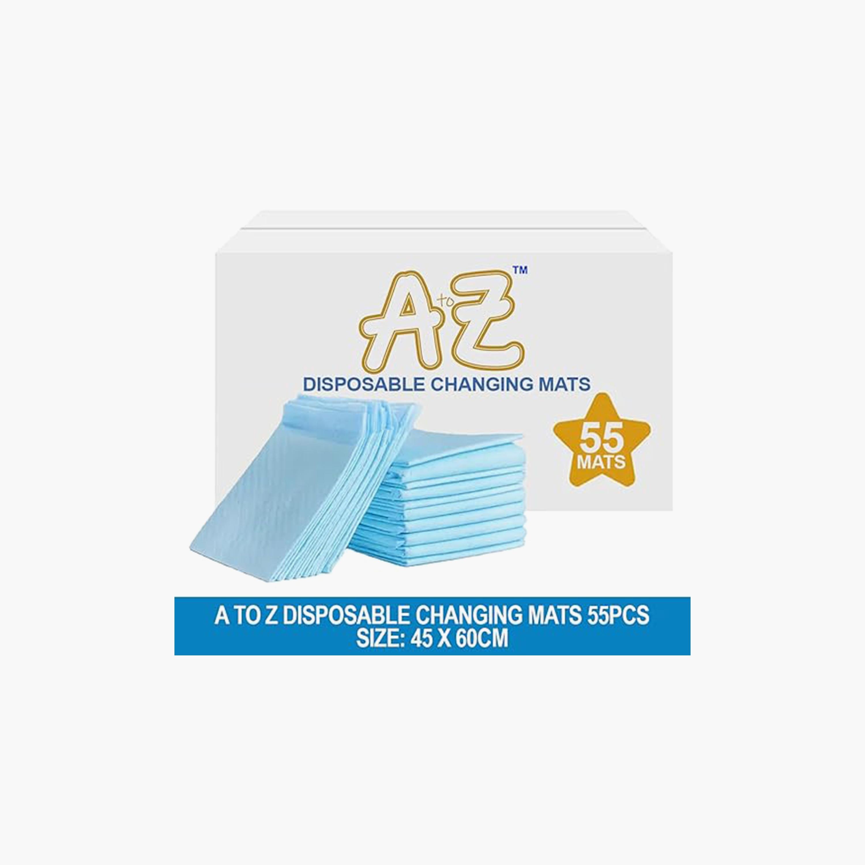 Star Babies 55-Piece Disposable Changing Mats - 45 x 60 cm-baby-diapering-changingmats-image-3