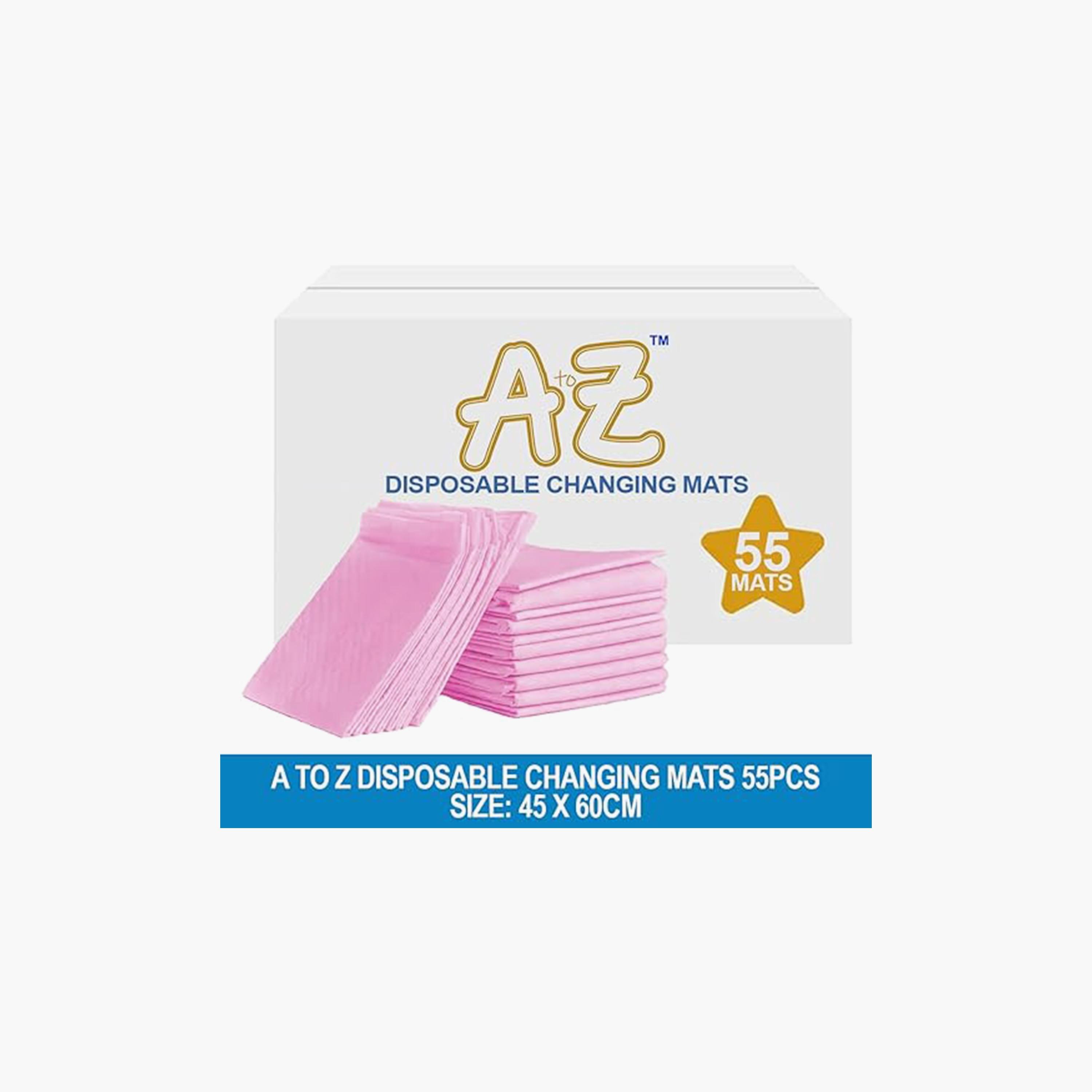 Star Babies 55-Piece Disposable Changing Mats - 45 x 60 cm-baby-diapering-changingmats-image-3