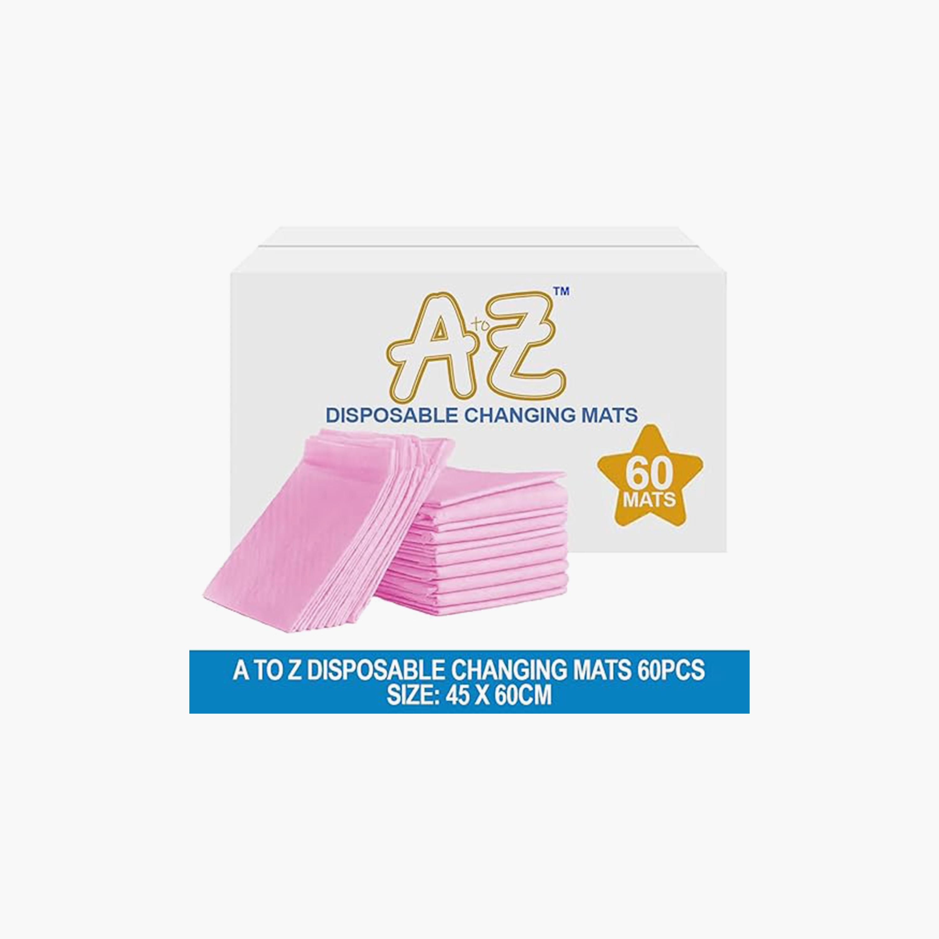 سجادات تغيير الحفاضات للاستعمال مرة واحدة من ستار بيبيز 60 قطعة - 45 × 60 سم-baby-diapering-changingmats-image-9