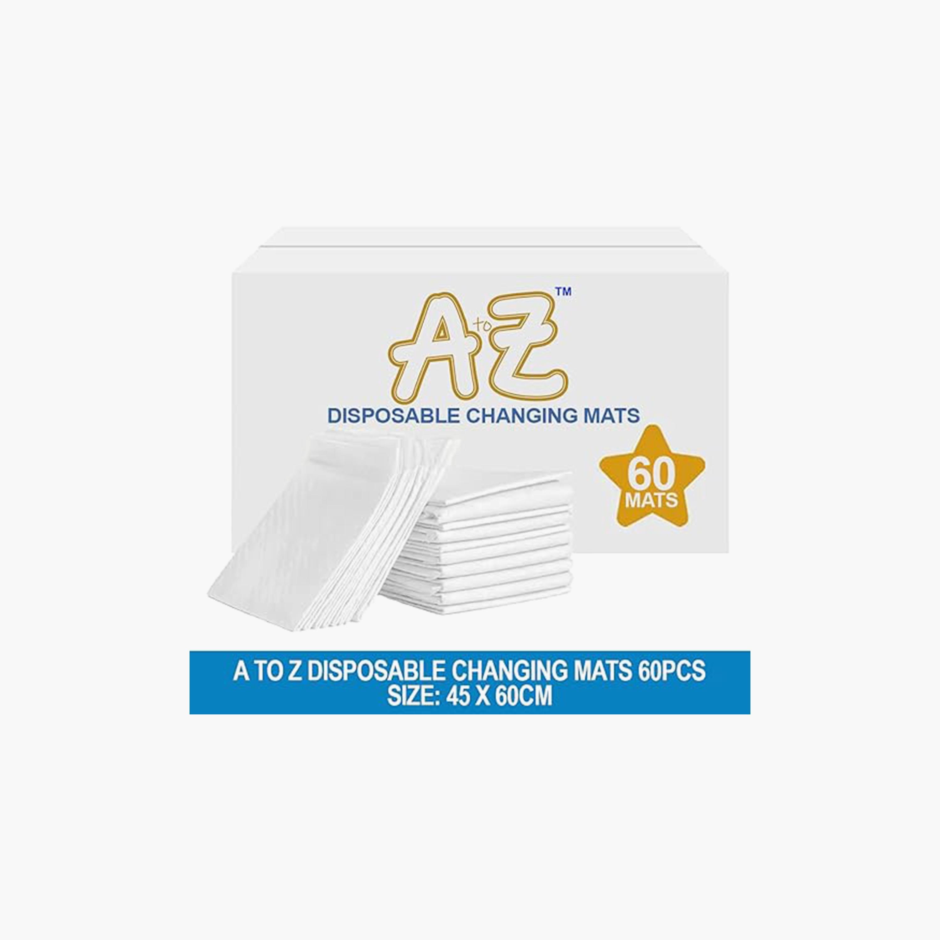 سجادات تغيير الحفاضات للاستعمال مرة واحدة من ستار بيبيز 60 قطعة - 45 × 60 سم-baby-diapering-changingmats-image-15