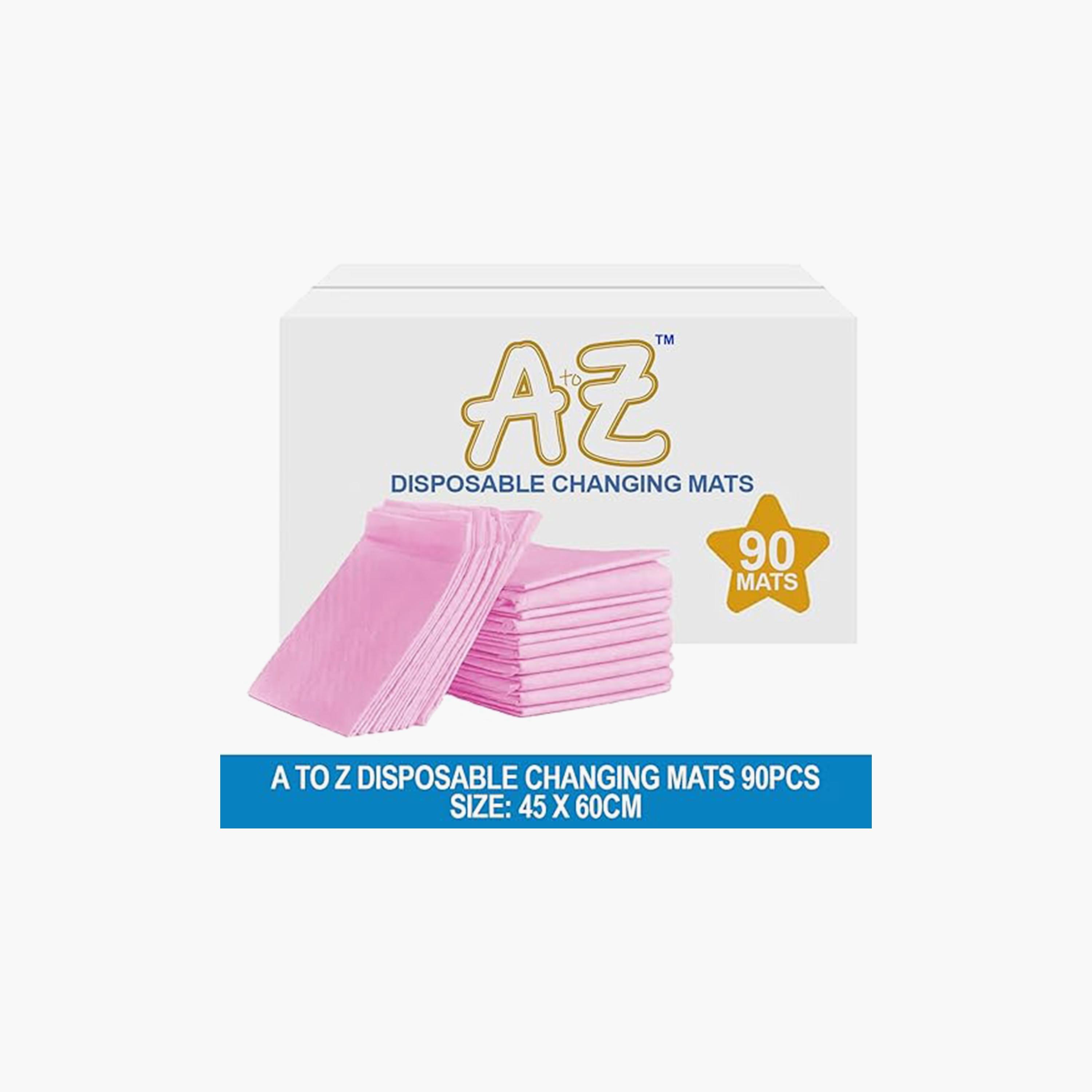 سجادات تغيير الحفاضات للاستعمال مرة واحدة من ستار بيبيز 90 قطعة - 45 × 60 سم-baby-diapering-changingmats-image-3