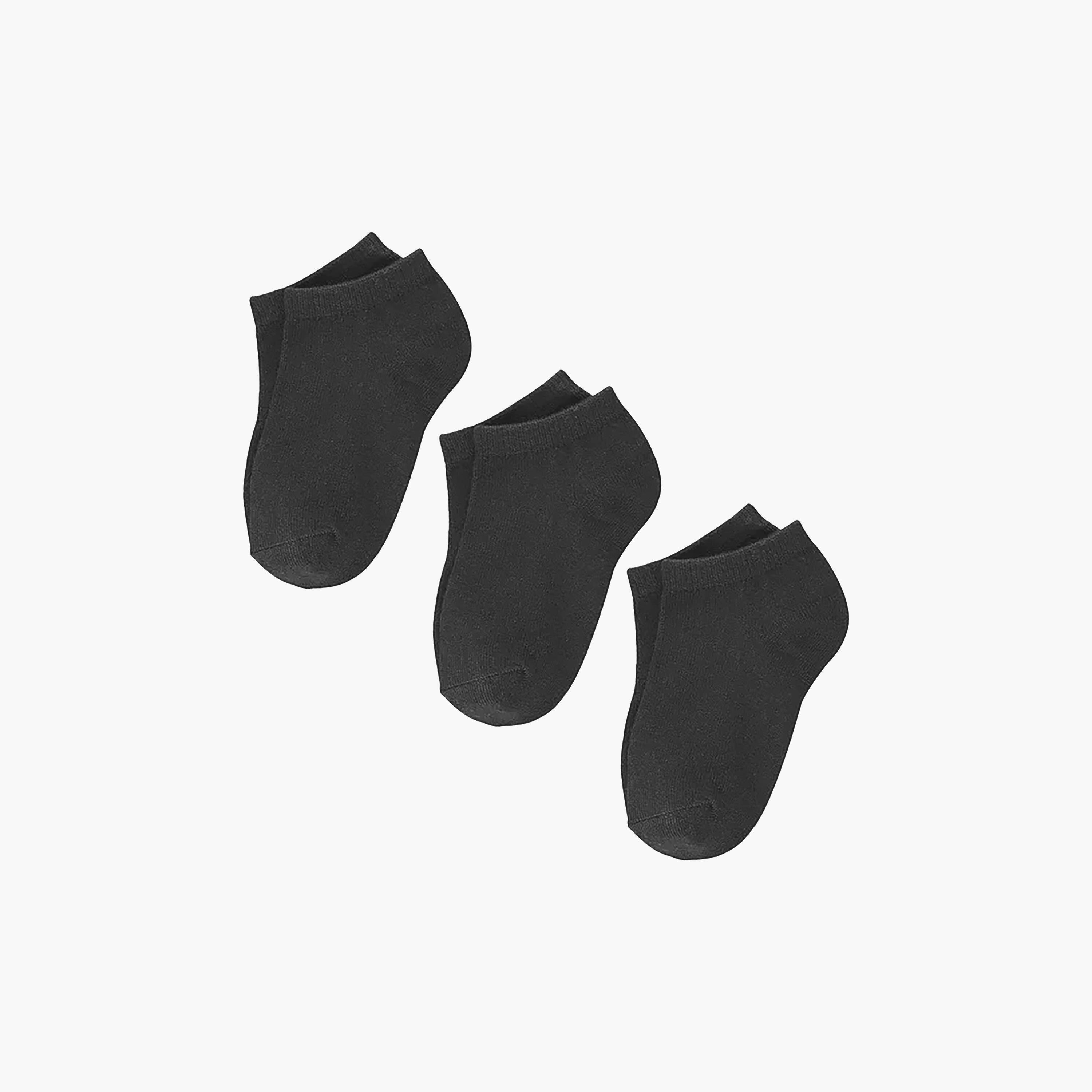 Star Babies 3-Piece Socks Pair, Black-baby-boys-accessories-socks-image-1