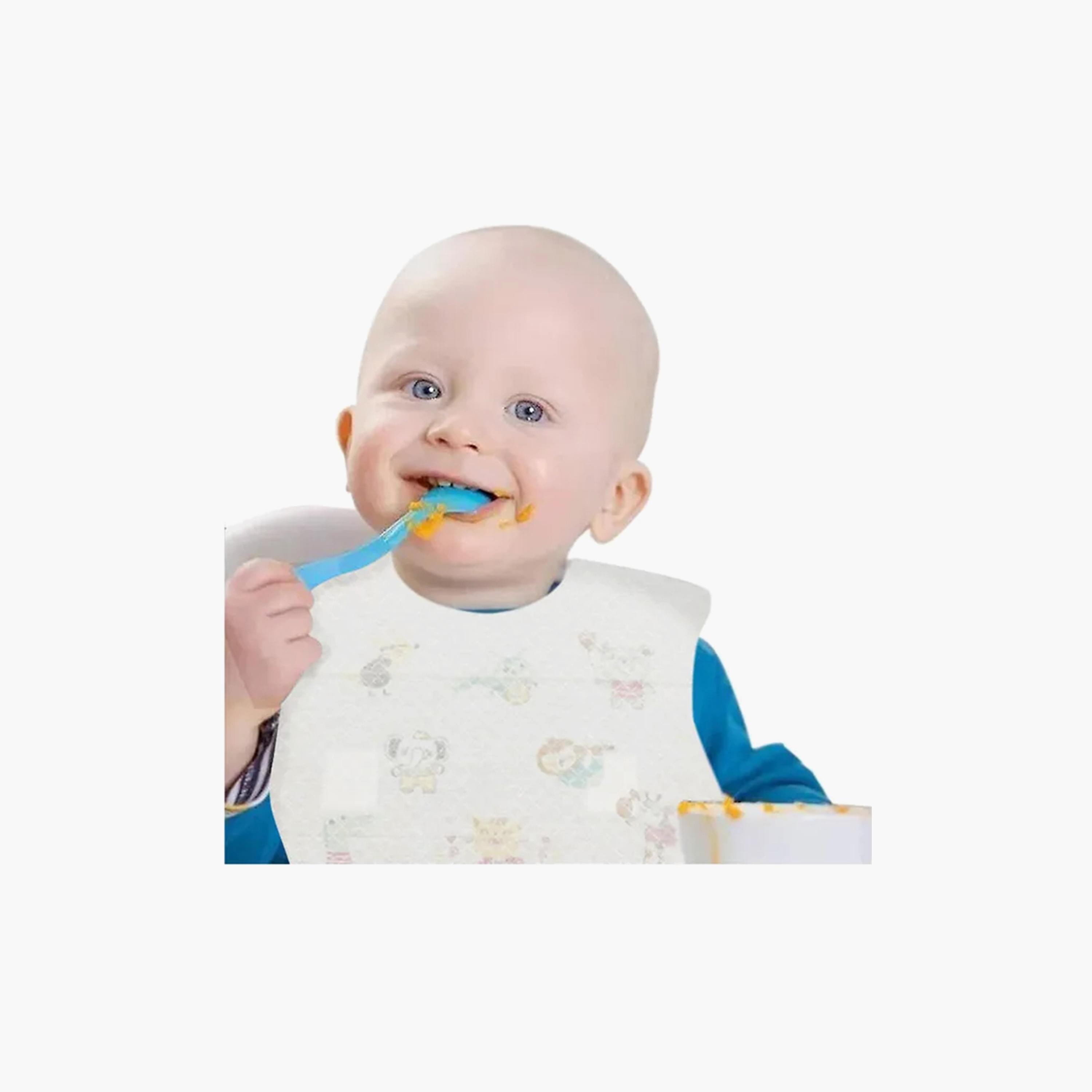 Star Babies 20-Piece Disposable Bibs, Printed-baby-feeding-bibs-image-3