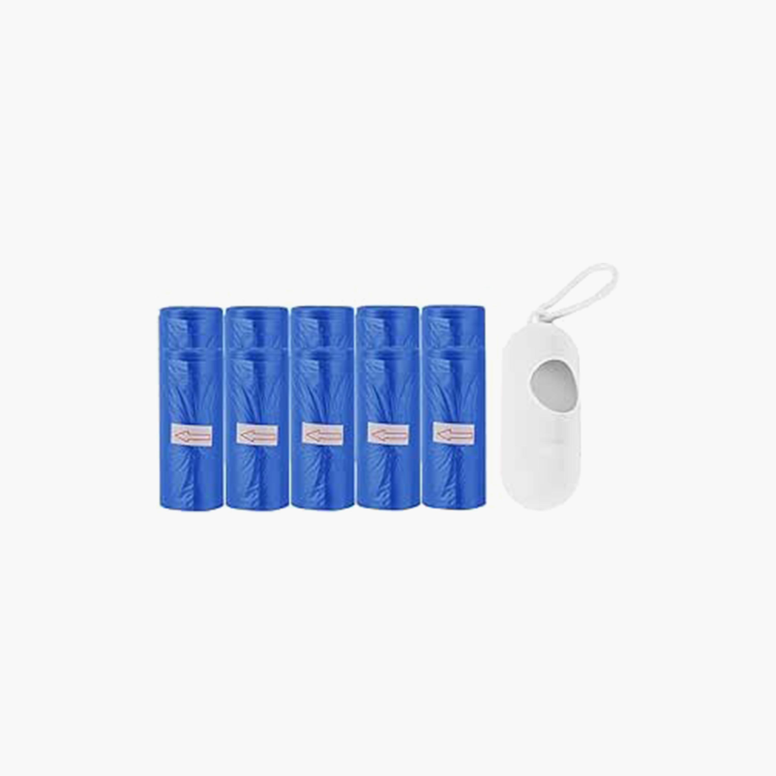 Star Babies 150-Piece Scented Bags with Dispenser, Navy Blue-baby-diapering-binsandrefills-image-2