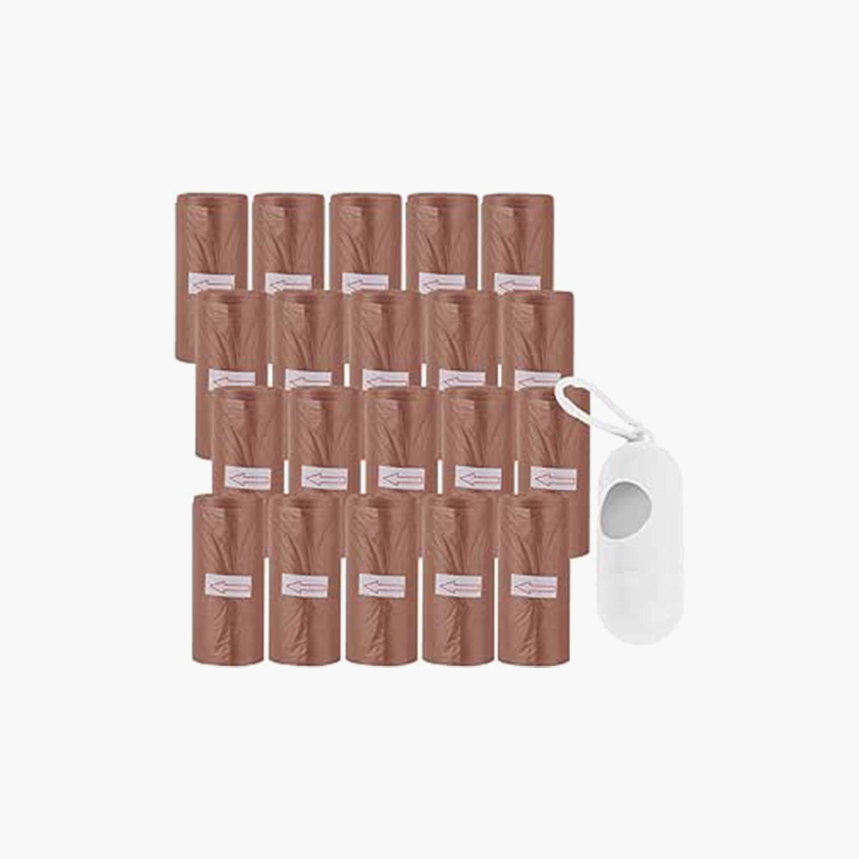 Star Babies 225-Piece Scented Bags with Dispenser, Brown-baby-diapering-binsandrefills-image-2