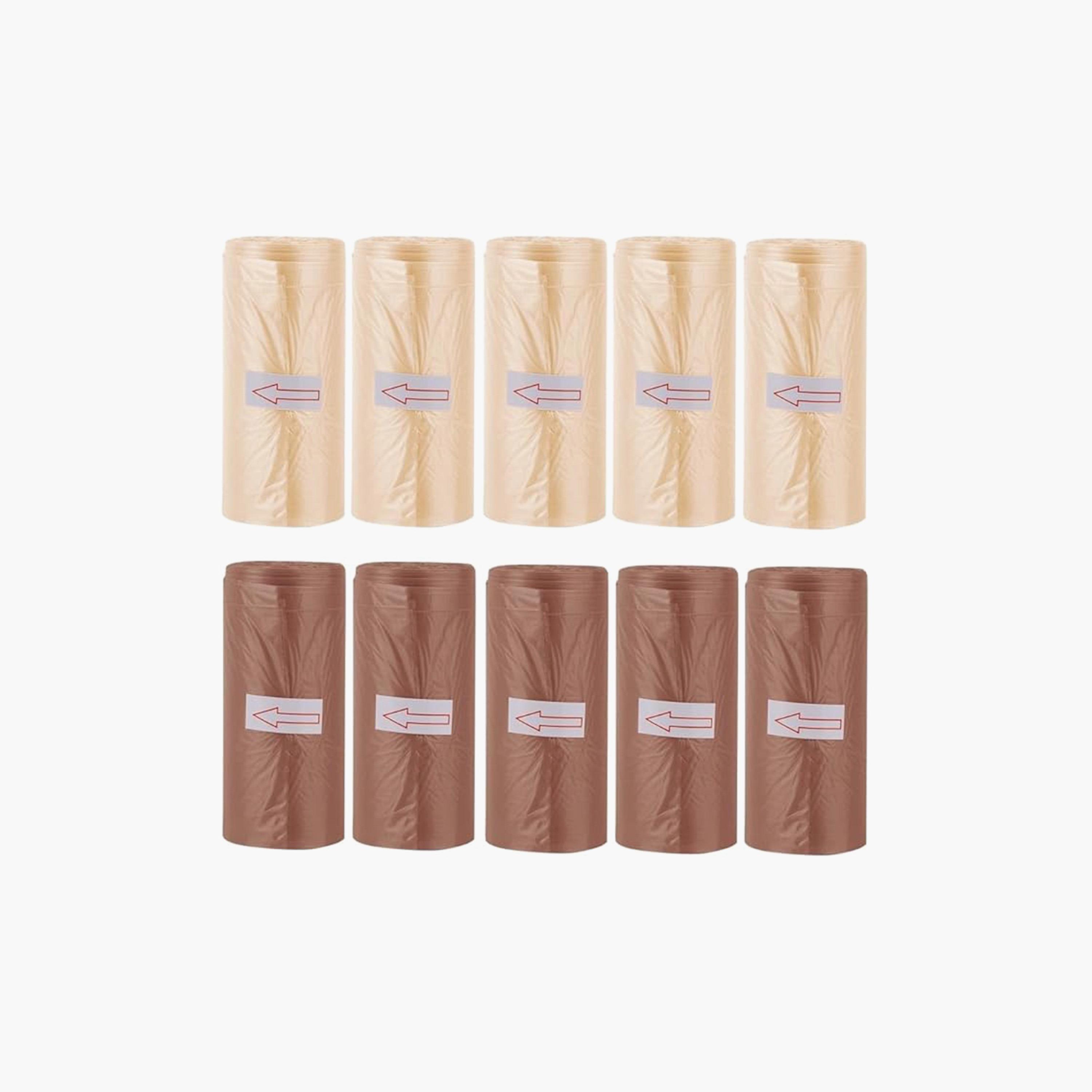 Star Babies 150-Piece Scented Bags with Dispenser, Brown-baby-diapering-binsandrefills-image-2