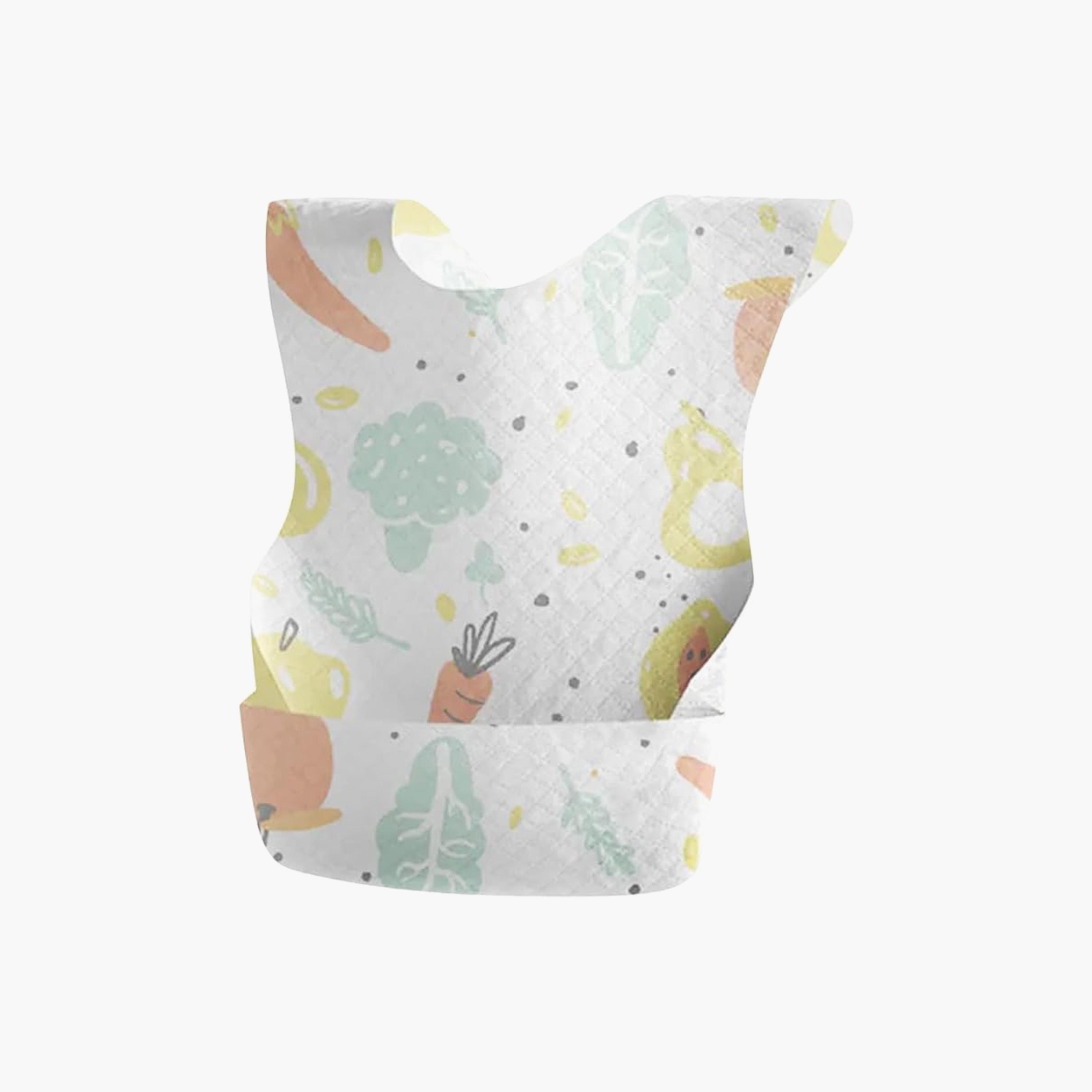 Star Babies 25-Piece Disposable Bibs, Fruits Print New-baby-feeding-bibs-image-3