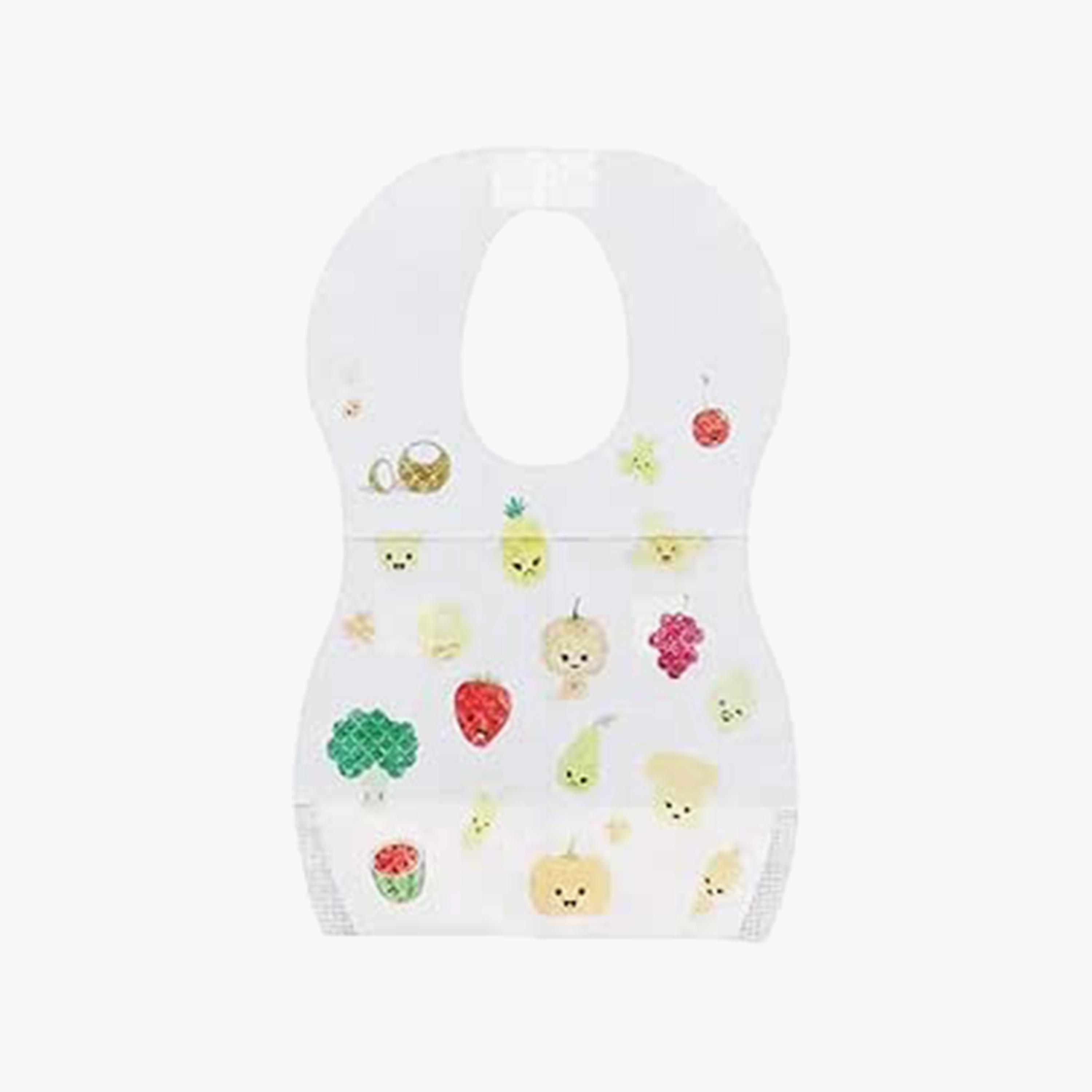 مرايل للاستعمال مرة واحدة 8 قطع من ستار بيبيز، بطبعة فواكه-baby-feeding-bibs-image-1