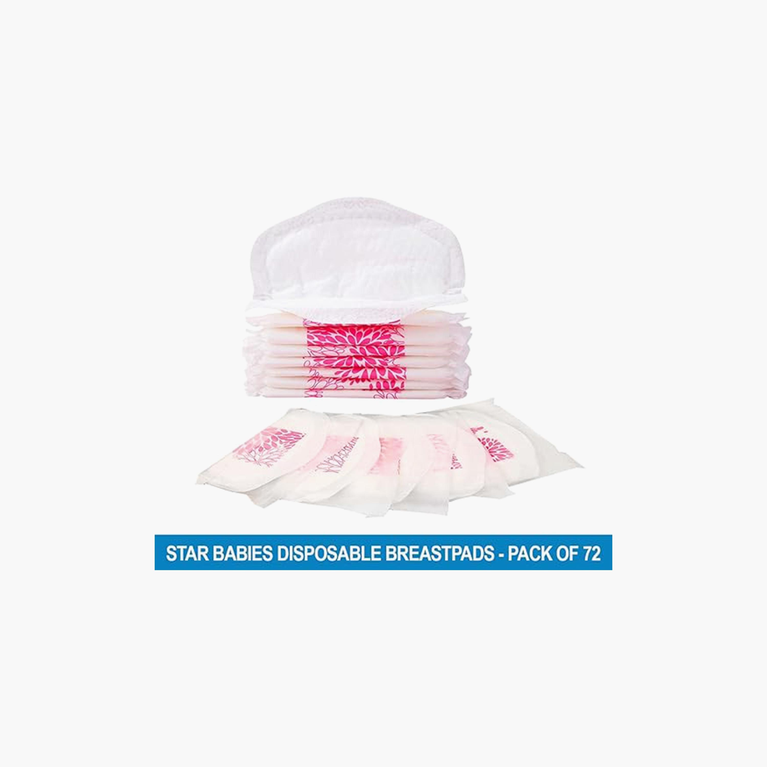 Star Babies 72-Piece Disposable Breast Pad-baby-feeding-breastfeedingandcare-image-2