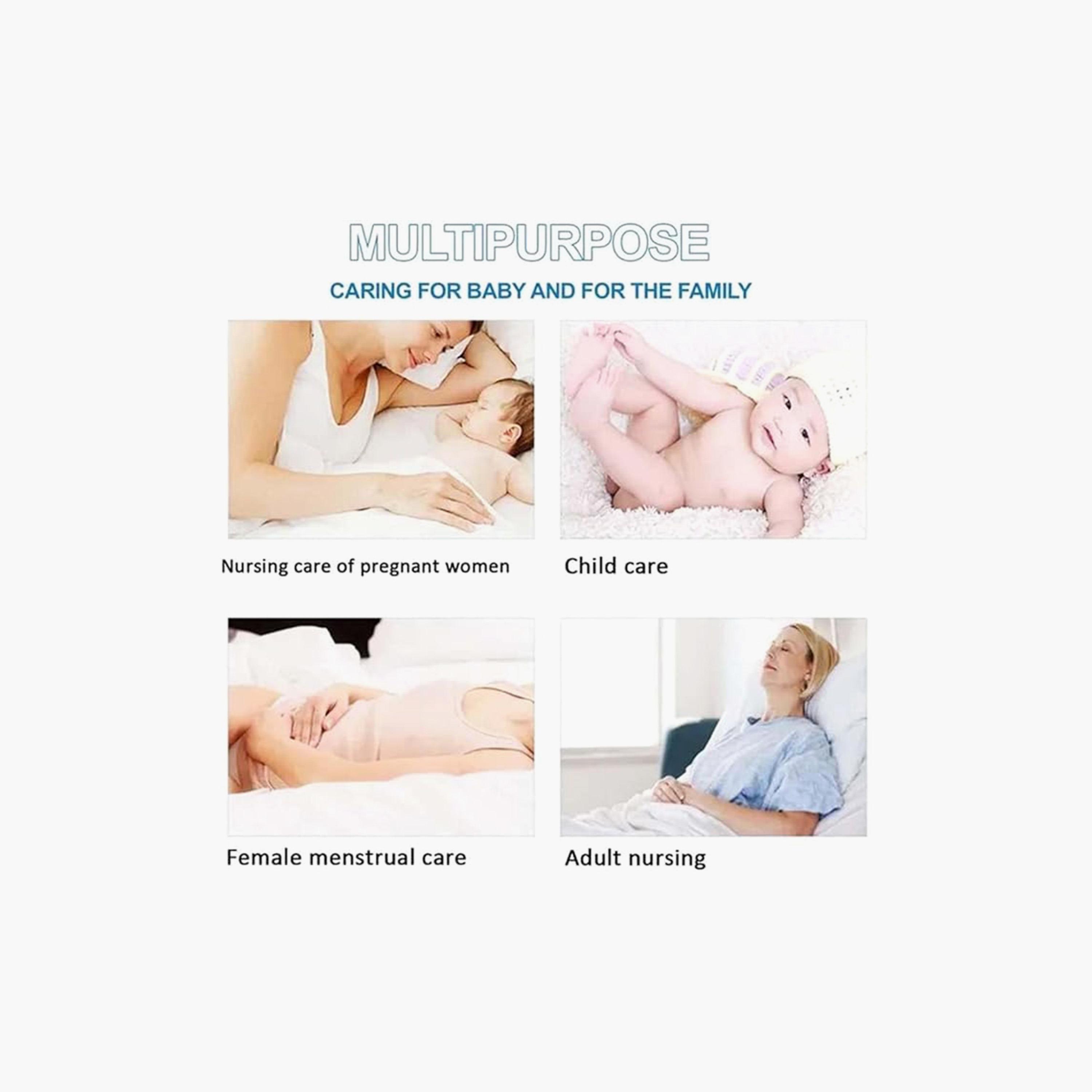 Star Babies 120-Piece Disposable Changing Mats - 45 x 60 cm, Multicolour-baby-diapering-changingmats-image-5