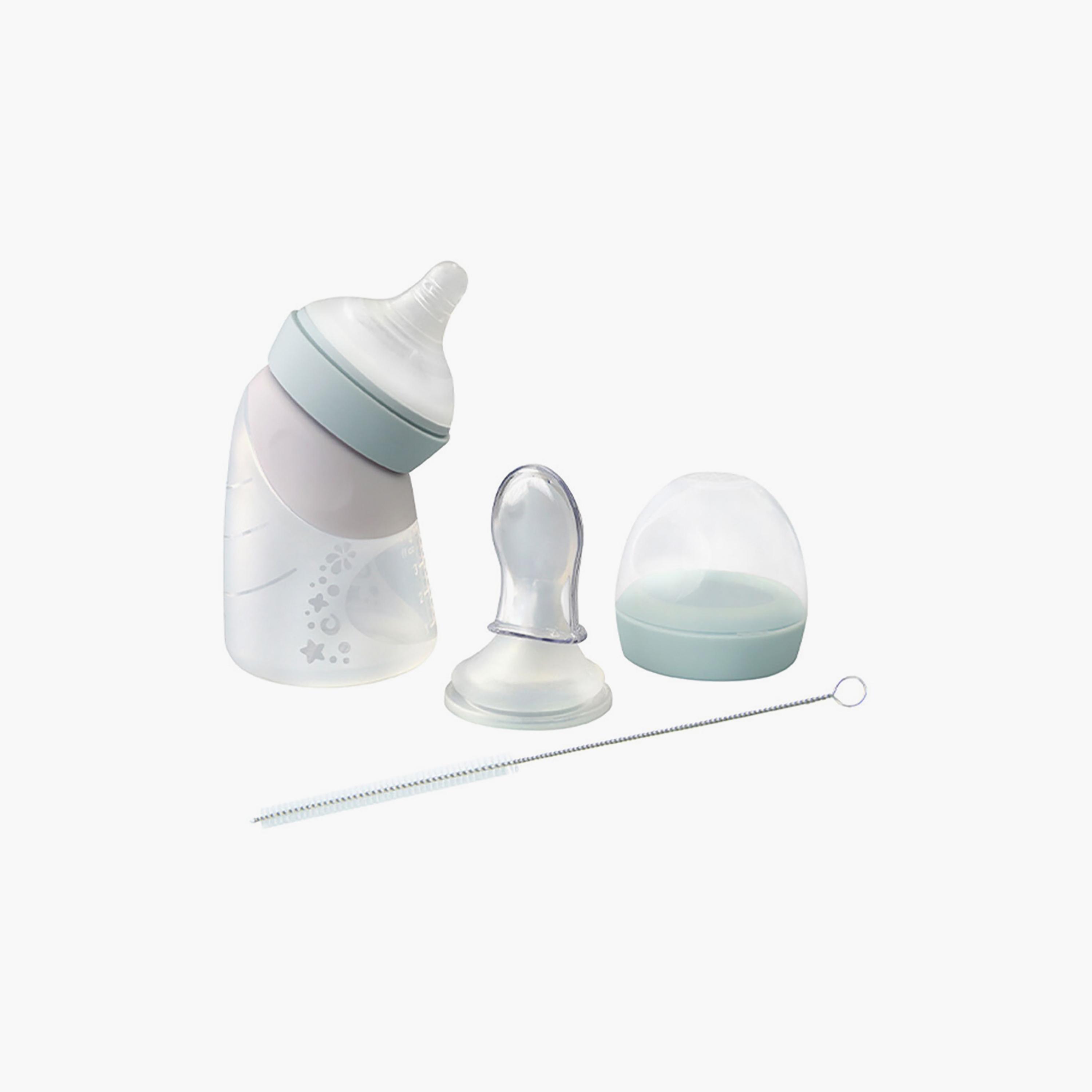 زجاجة رضاعة مع مجموعة ملاعق توزيع من ماركوس آند ماركوس-baby-feeding-feedingbottles-bottlesandteats-image-2