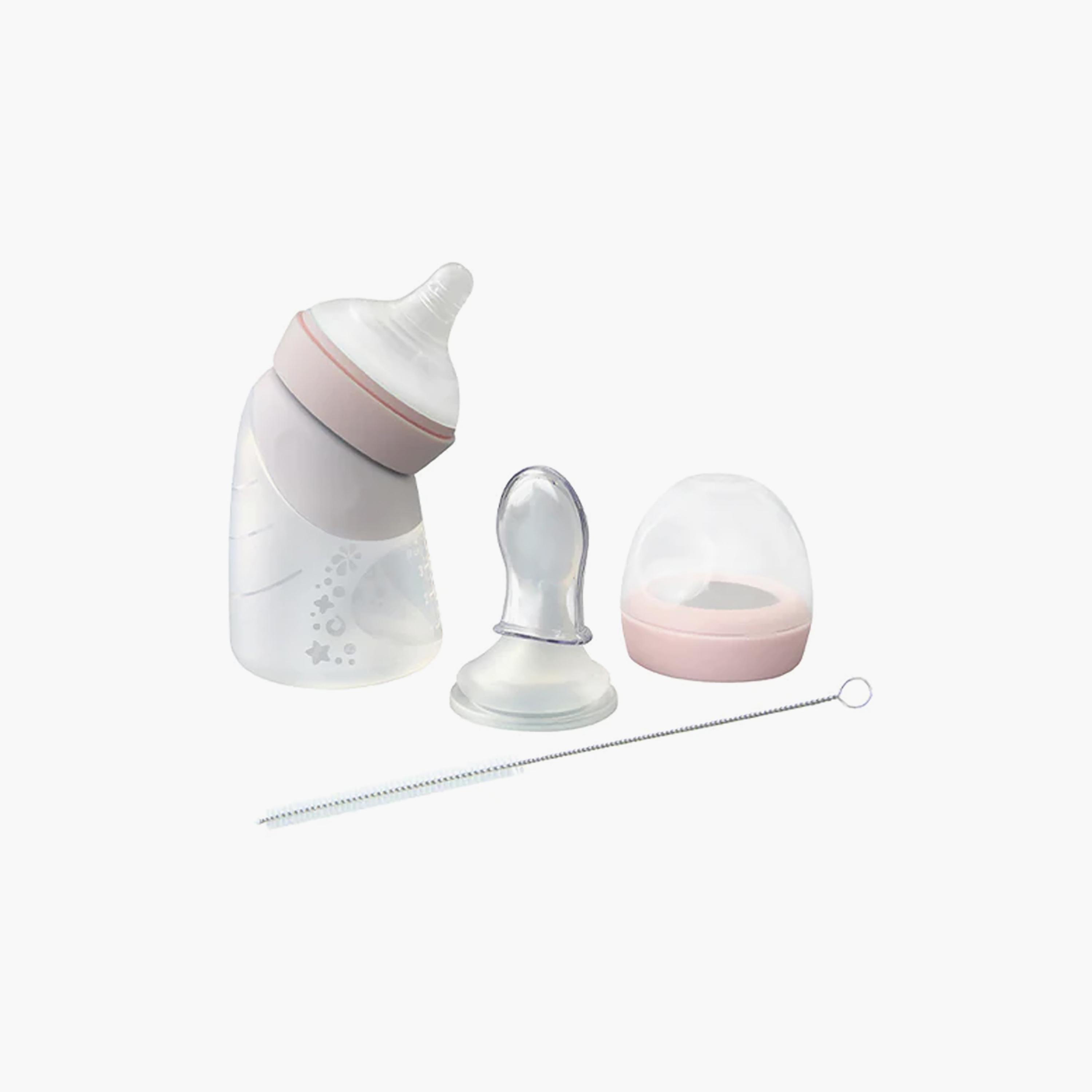 زجاجة رضاعة مع مجموعة ملاعق توزيع من ماركوس آند ماركوس-baby-feeding-feedingbottles-bottlesandteats-image-2