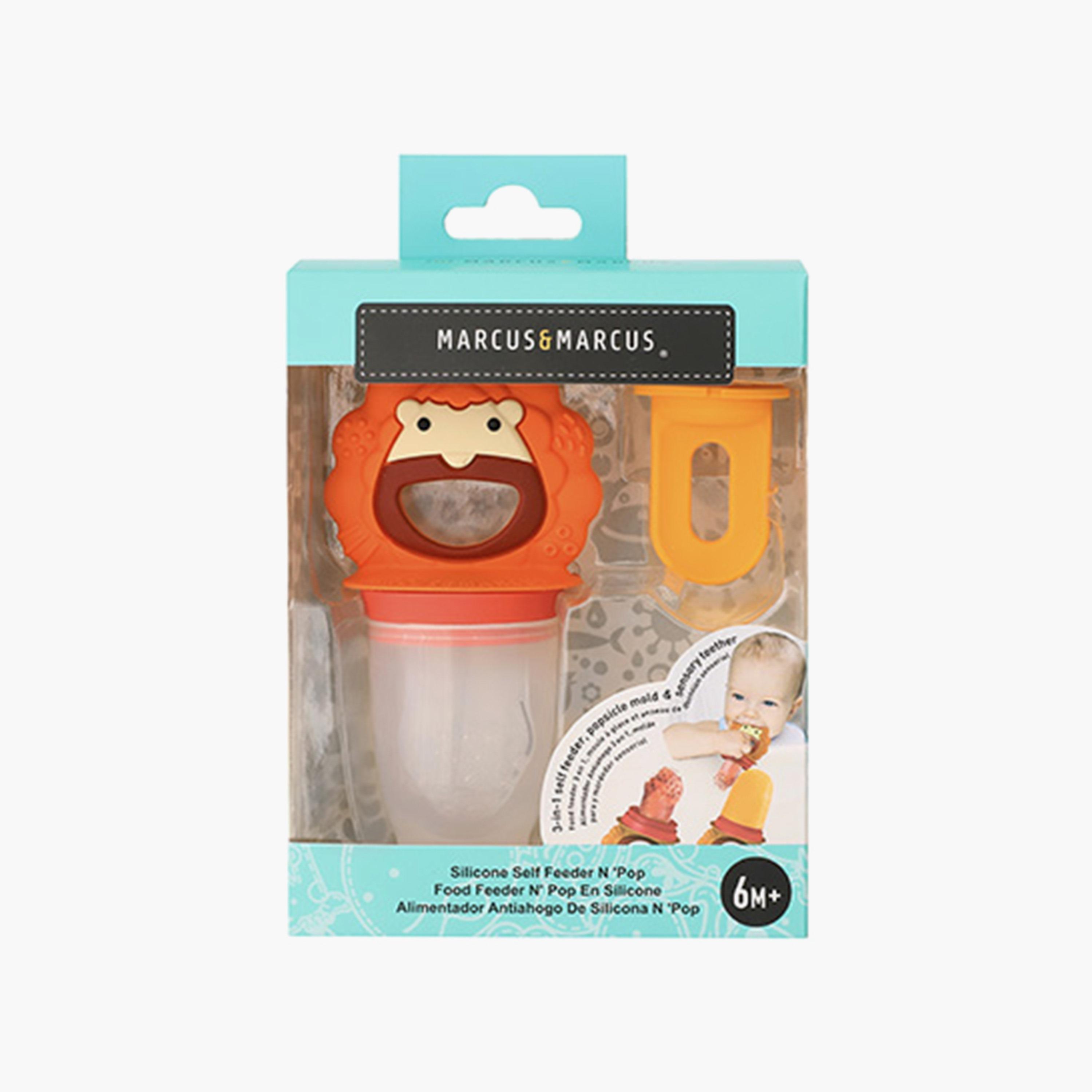 Marcus & Marcus Silicone Self Feeder N Pop, Marcus-baby-feeding-accessories-image-2