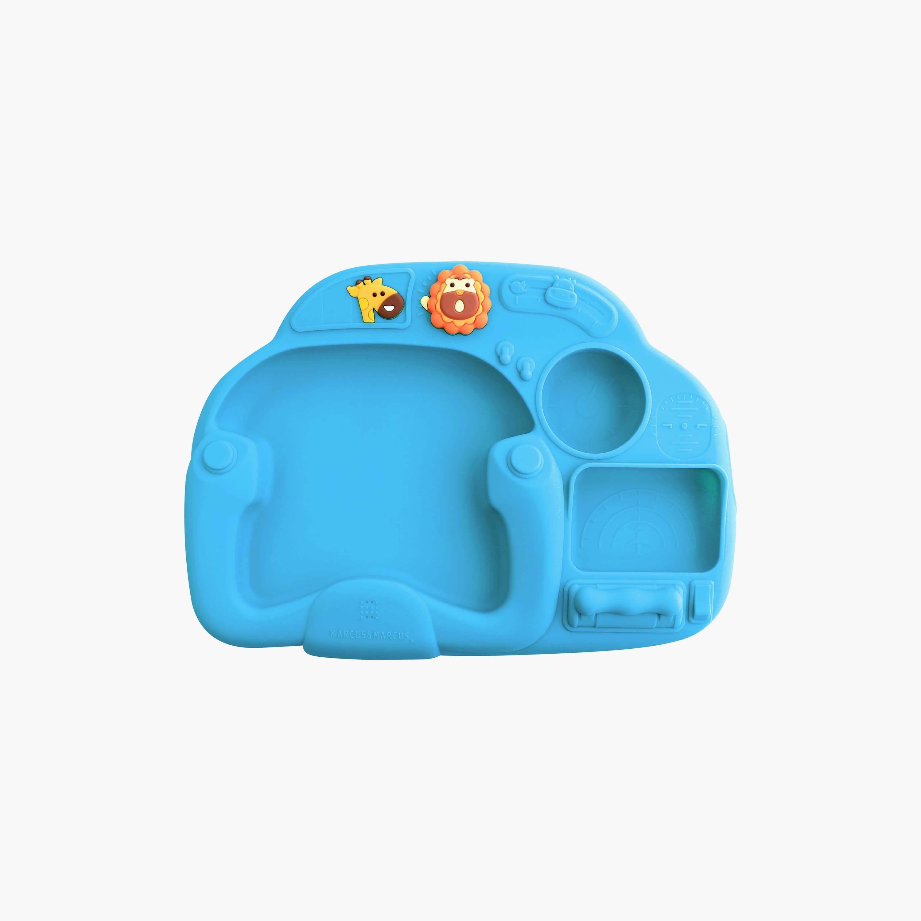 Marcus & Marcus Creativplate with Suction, Little Pilot, Lucas-baby-feeding-mealtimeessentials-image-1