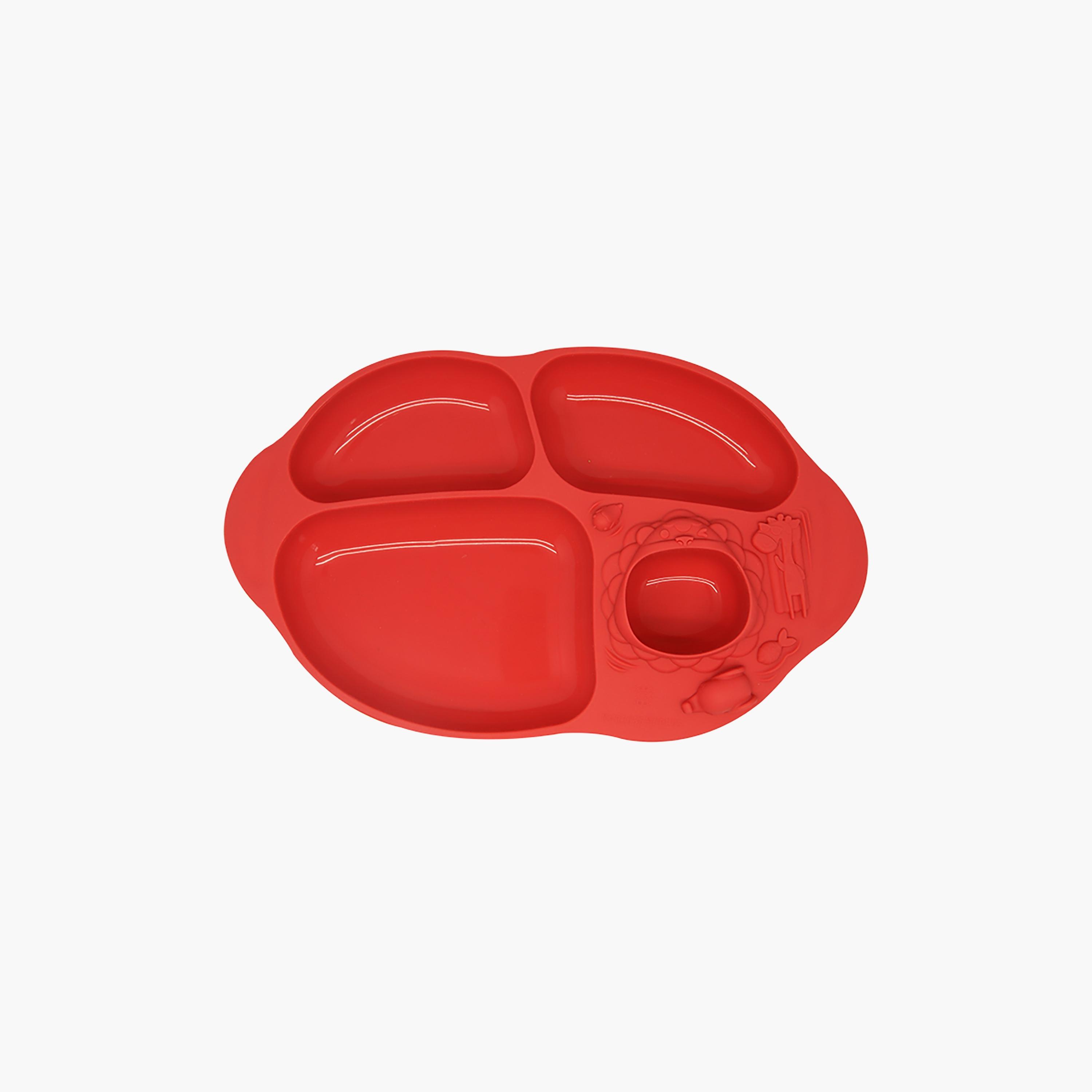 Marcus & Marcus Yummy Dips Suction Divided Plate-baby-feeding-mealtimeessentials-image-1