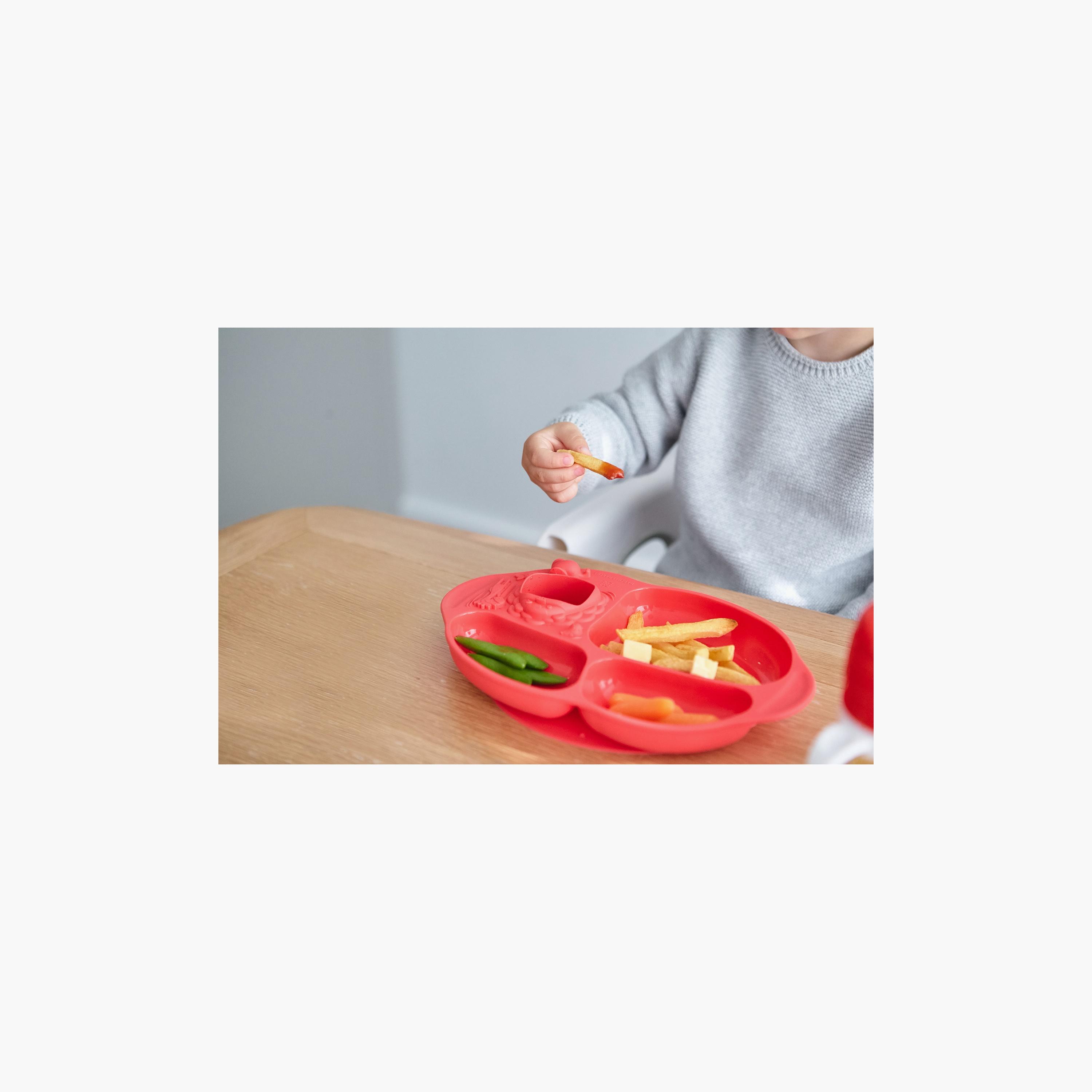Marcus & Marcus Yummy Dips Suction Divided Plate-baby-feeding-mealtimeessentials-image-3