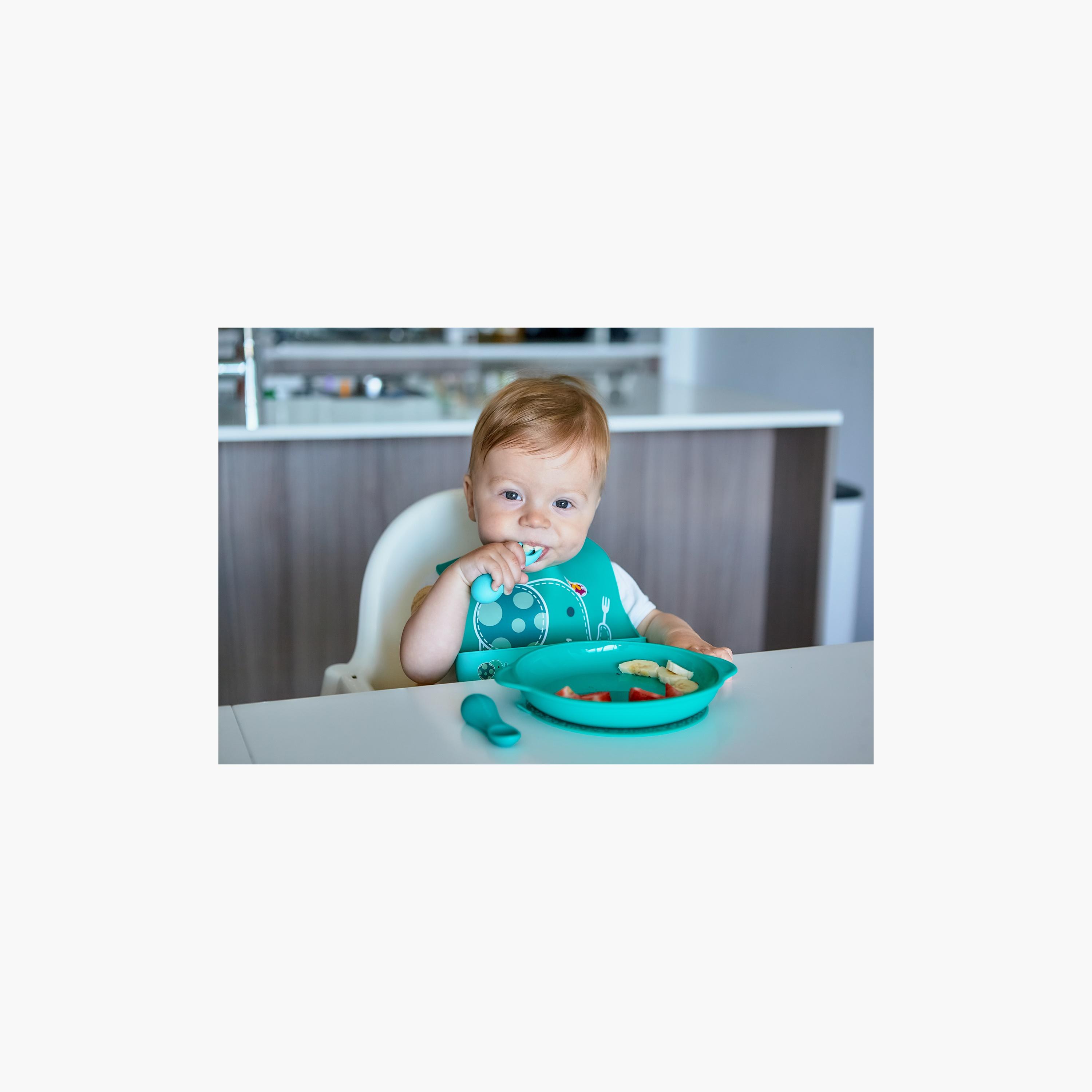 Marcus & Marcus Silicone Palm Grasp Spoon with Fork-baby-feeding-mealtimeessentials-image-3