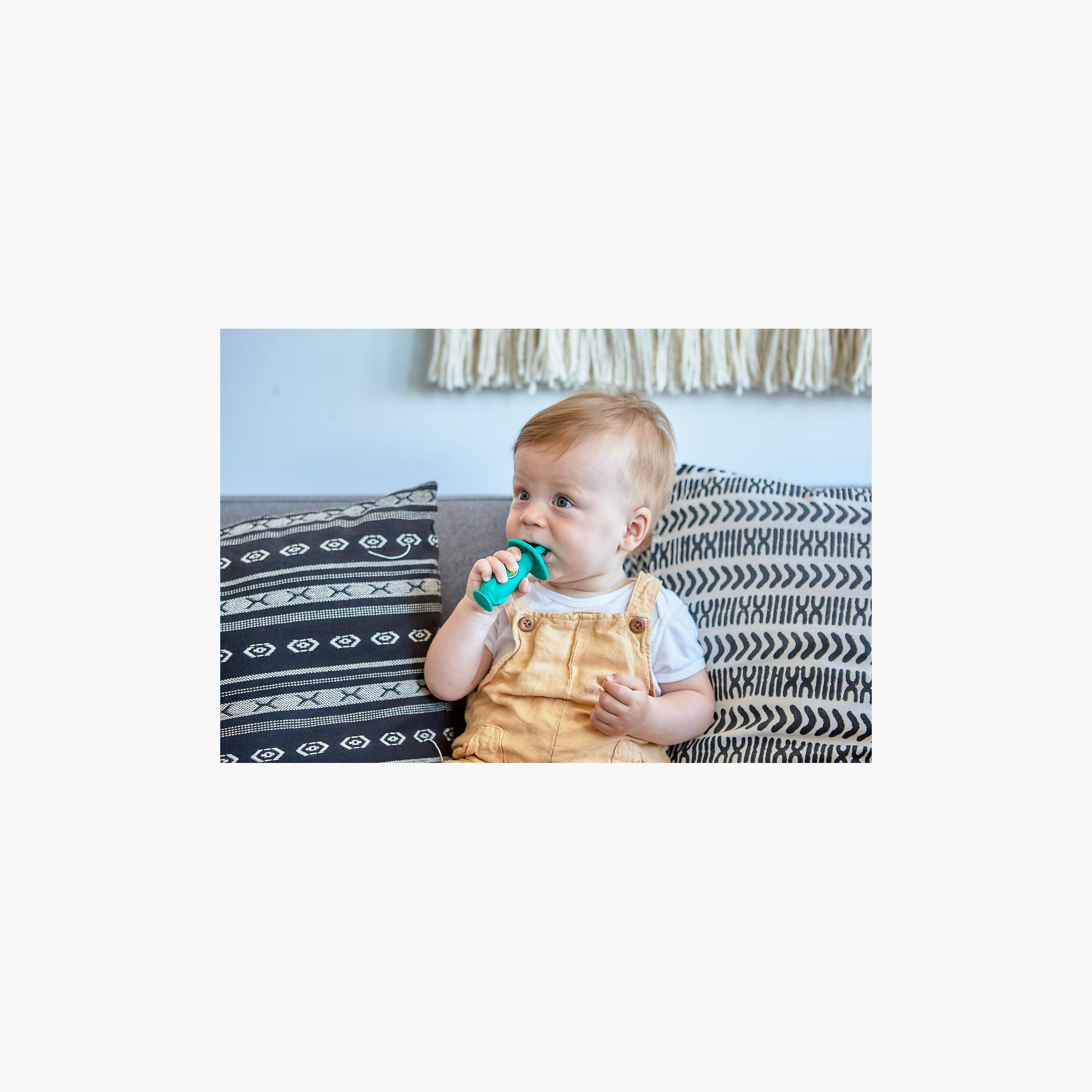 Marcus & Marcus Self Training 360 Silicone Toothbrush, Ollie-baby-bathandcare-oralcare-image-3