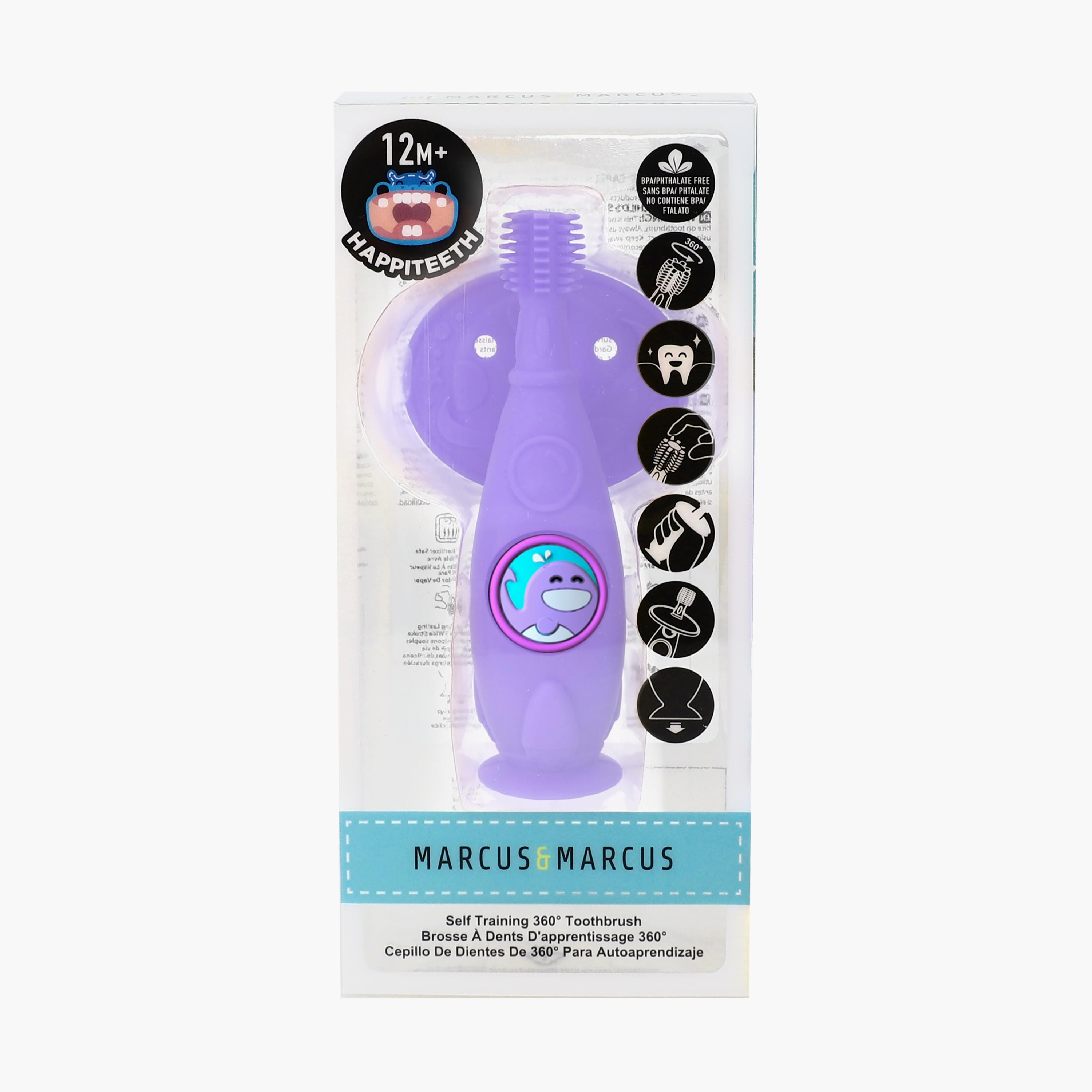 Marcus & Marcus Self Training 360 Silicone Toothbrush, Willo-baby-bathandcare-oralcare-image-1
