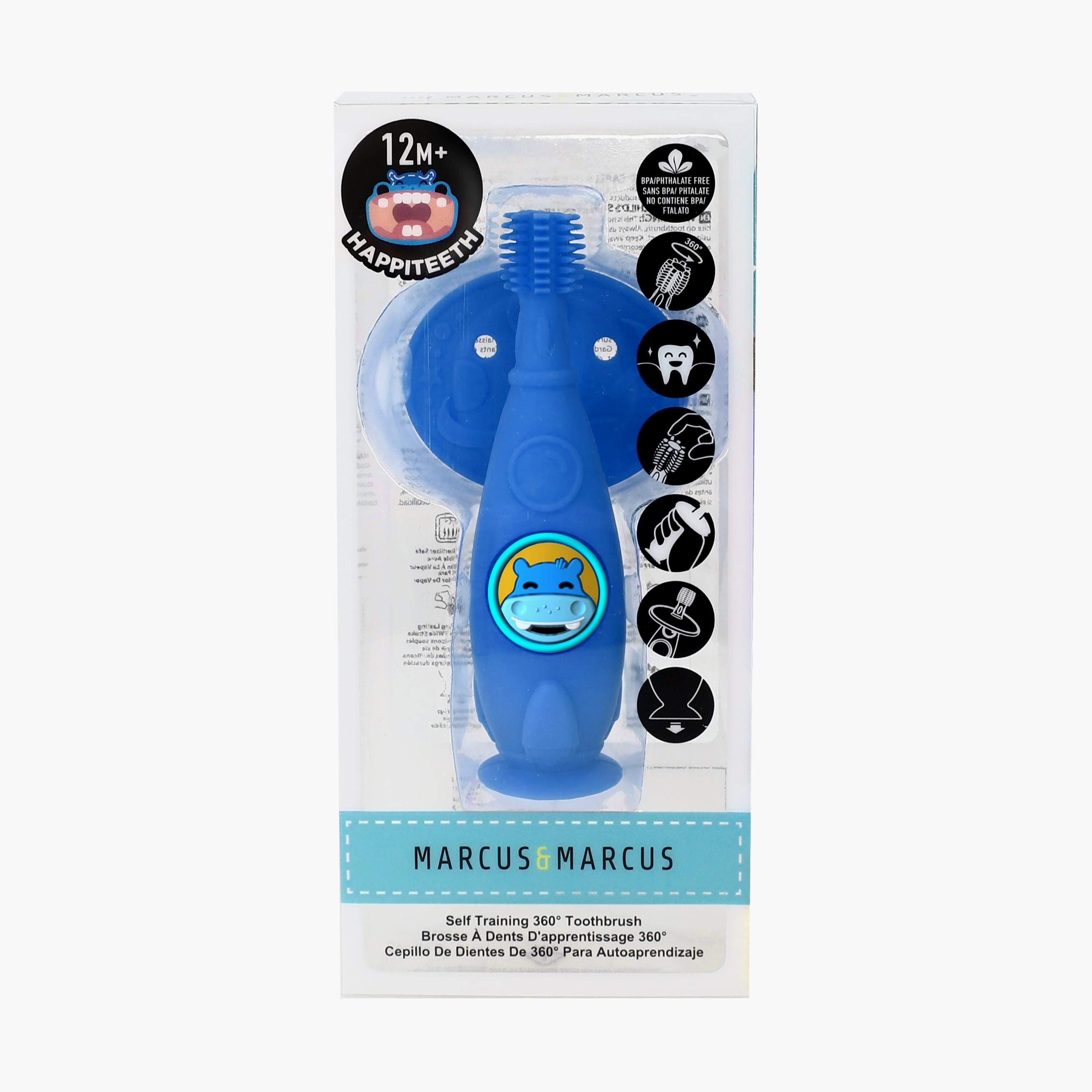 Marcus & Marcus Self Training 360 Silicone Toothbrush, Lucas-baby-bathandcare-oralcare-image-1