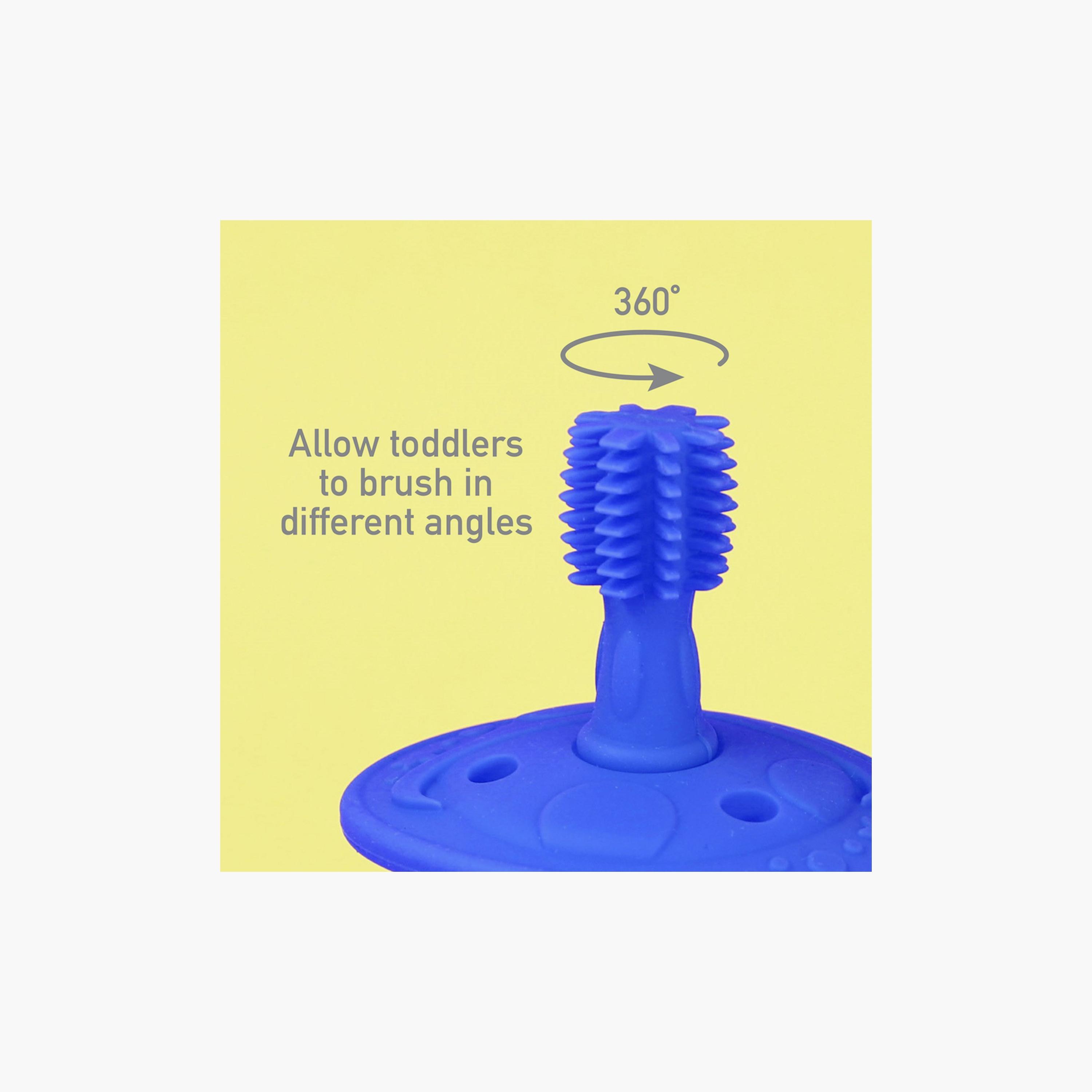 Marcus & Marcus Self Training 360 Silicone Toothbrush, Lucas-baby-bathandcare-oralcare-image-2
