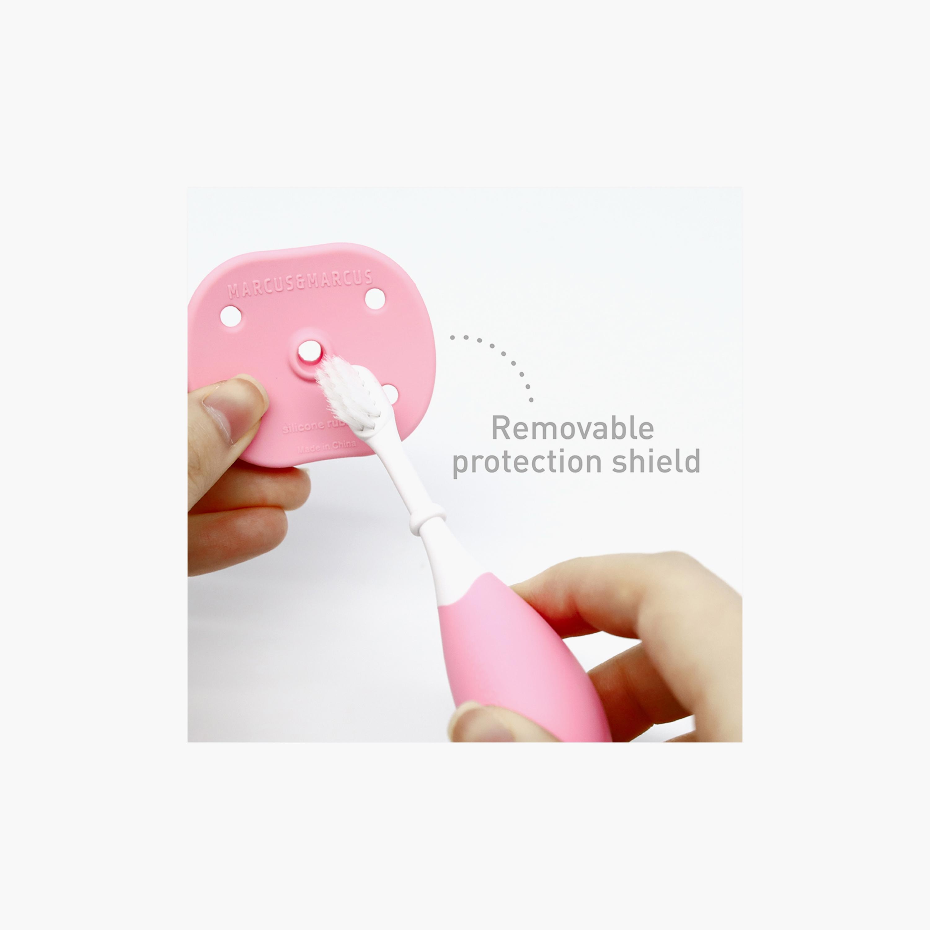 Marcus & Marcus 2-Pieces Palm Grasp Training Toothbrush-baby-bathandcare-oralcare-image-3