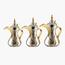 Al Saif Taima 3-Piece Stainless Steel Dallah Set - 1.25 L-household-dining-teaandcoffee-vacuumflaskscoffeeandteapots-image-1