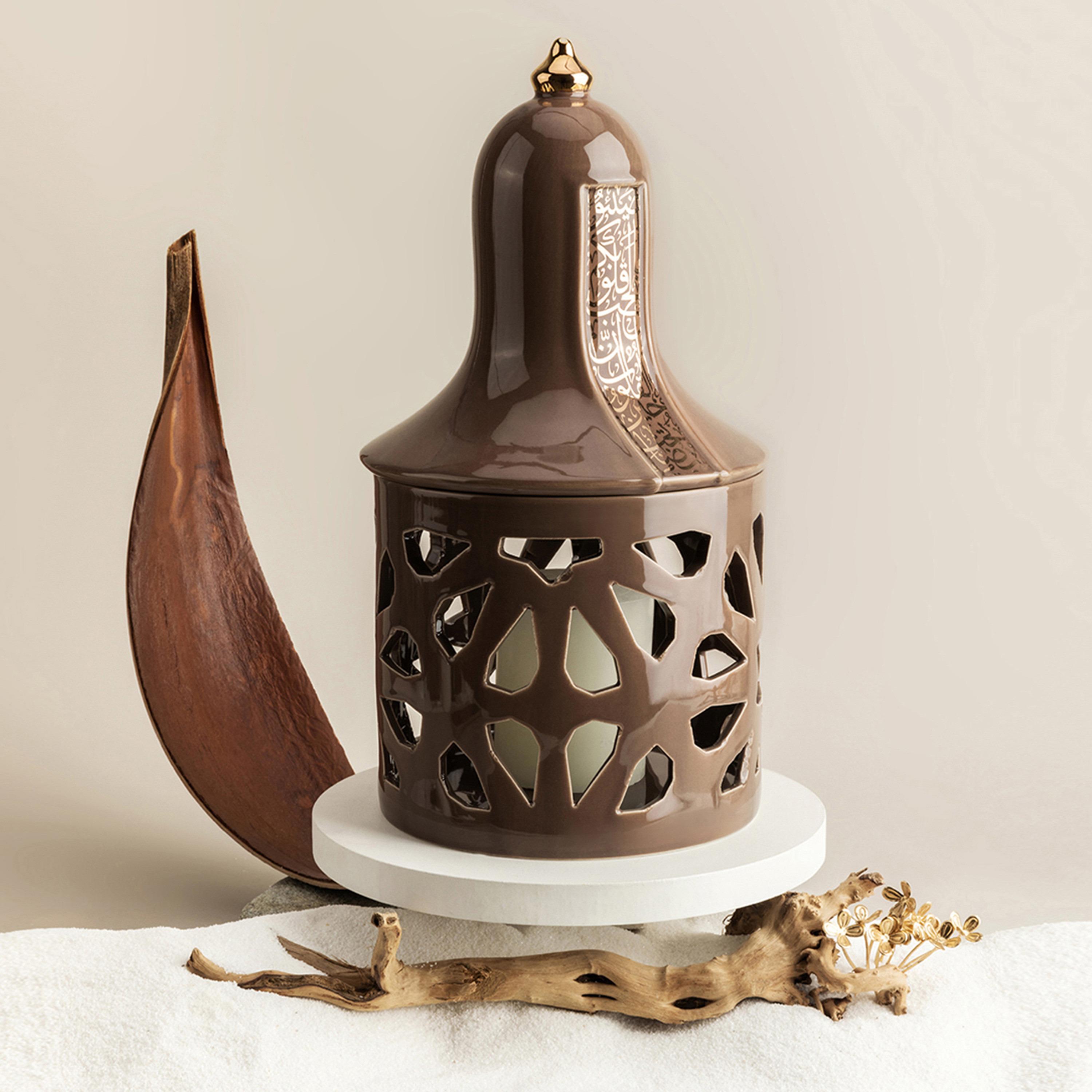 Nour Tealight Candleholder - 28 cms-household-decor-candleholdersandlanterns-image-1