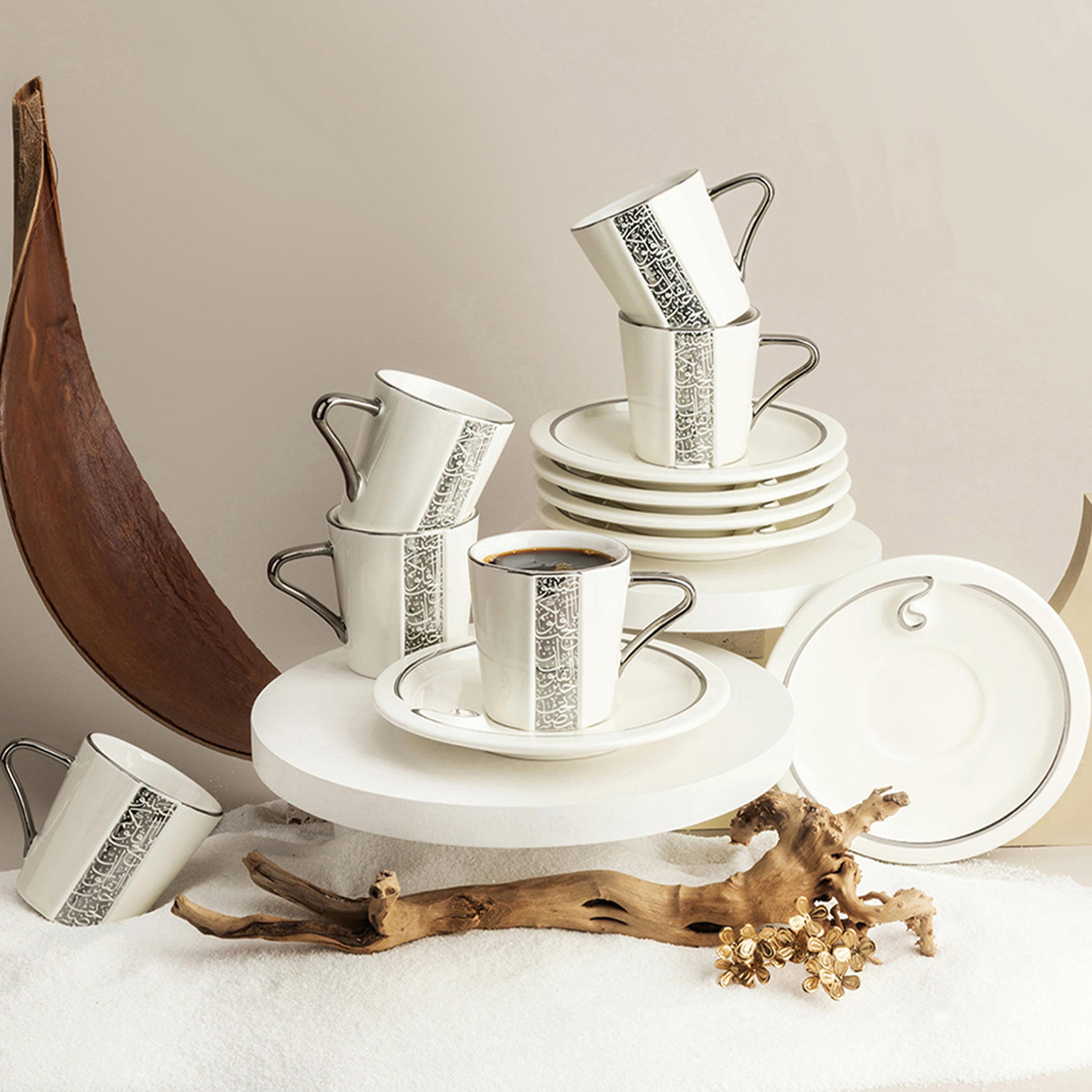 Porcelain 12-Piece Printed Cup and Saucer Set-household-dining-teaandcoffee-teaandcoffeesets-image-1