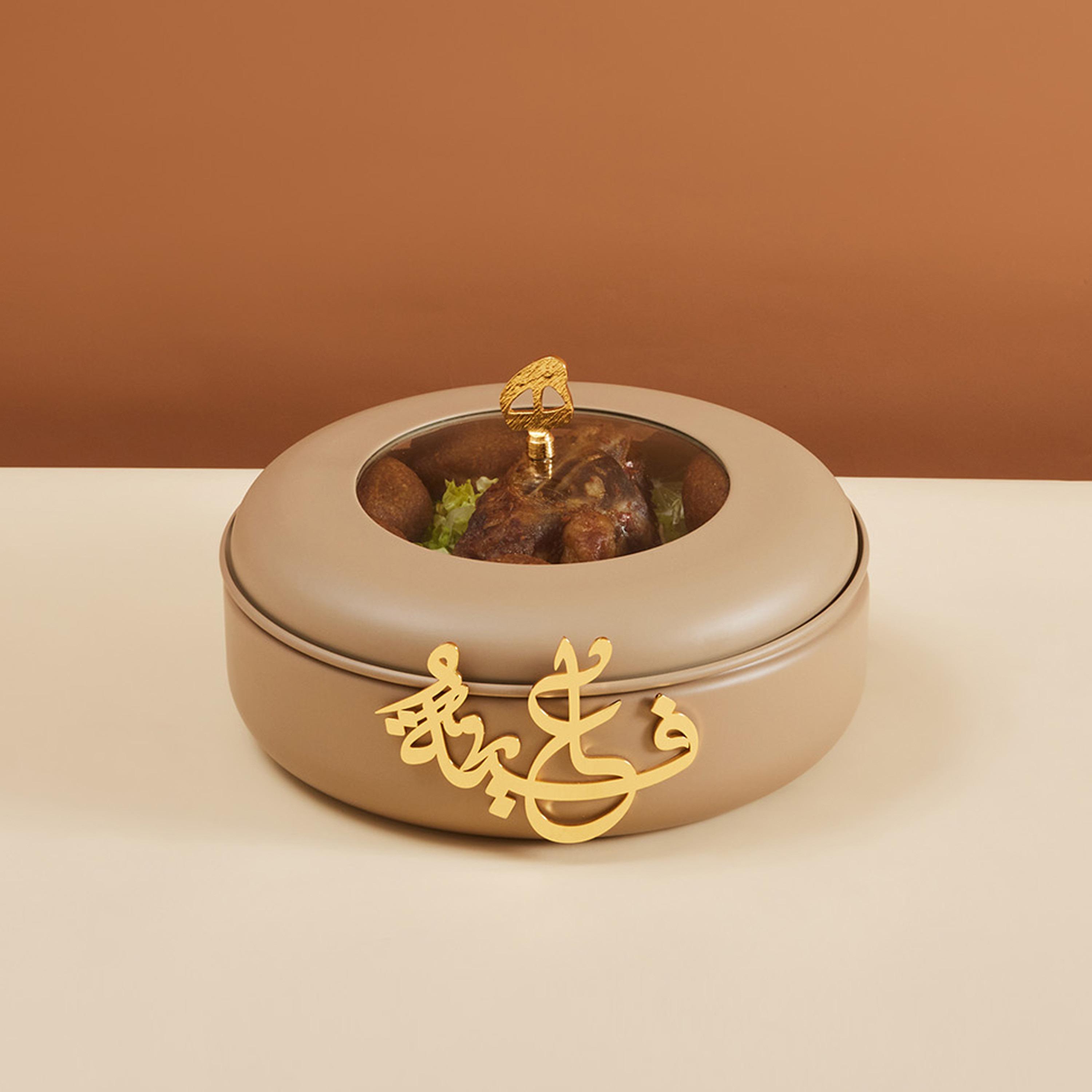 مسخن طعام بارز الملمس بغطاء من أوتانتيك-household-dining-serveware-foodwarmersandcasseroles-image-1