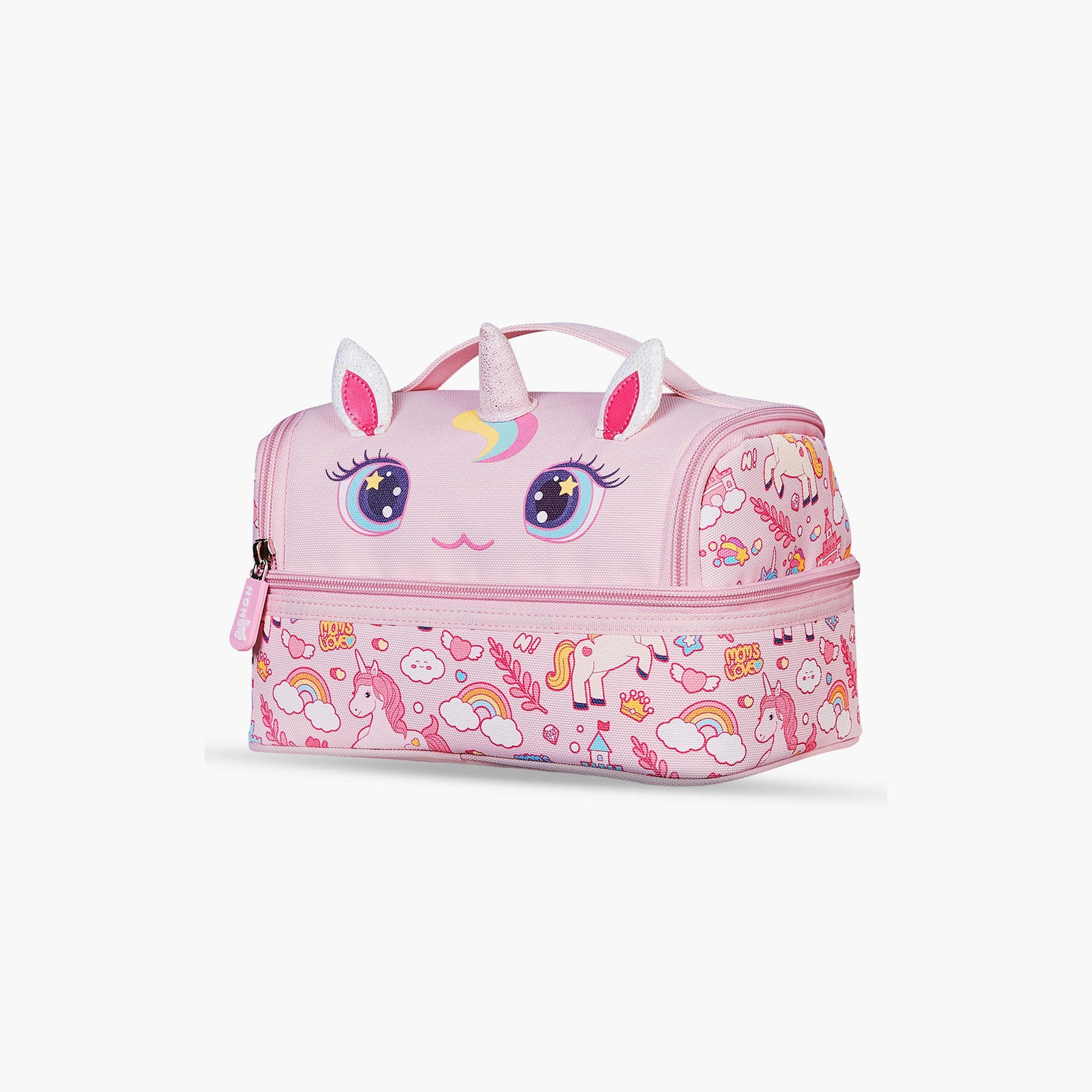 حقيبة غداء معزولة من نوهوو يونيكورن، وردي-school-lunchessentials-lunchbags-image-1