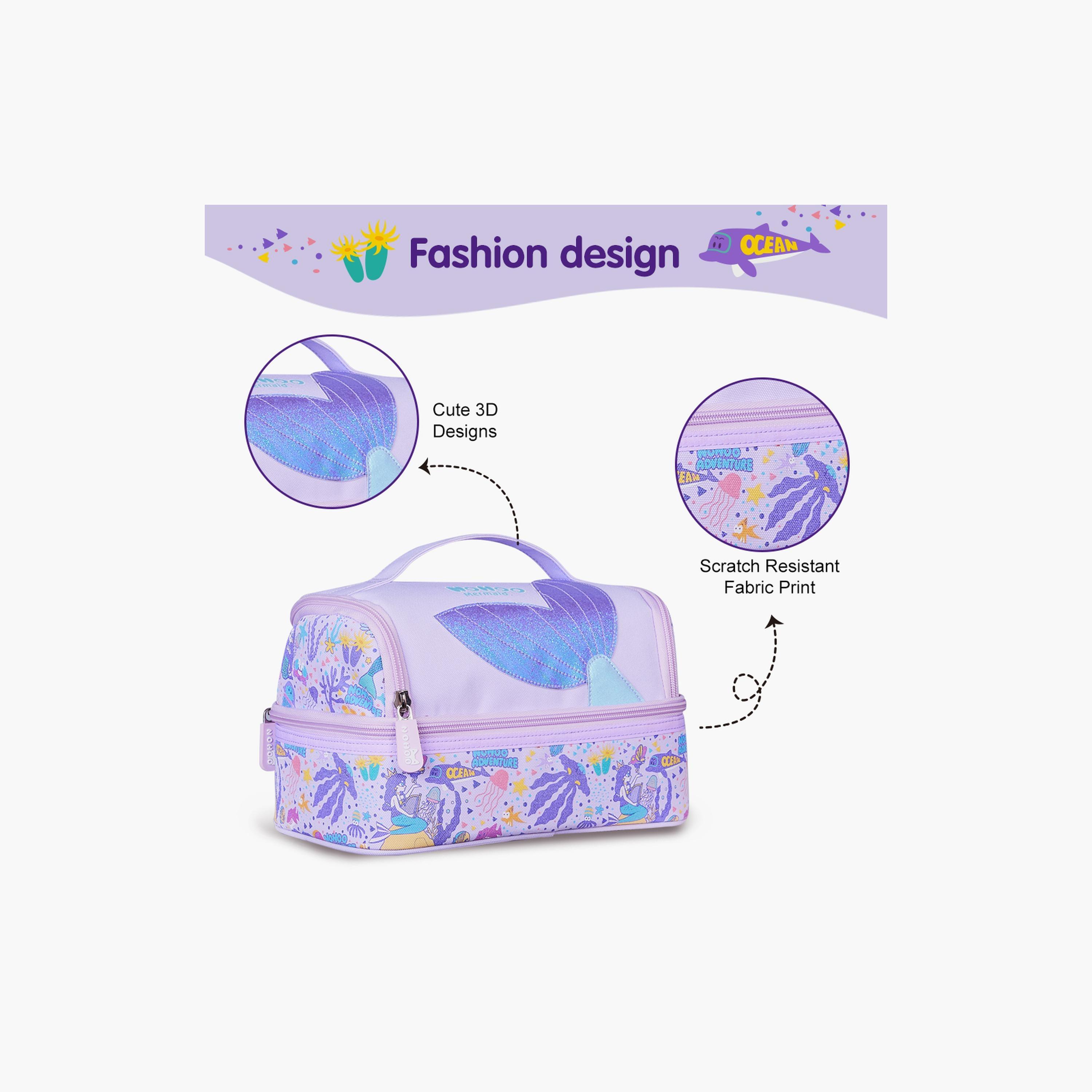 حقيبة غداء معزولة من نوهوو حورية البحر، باللون الأزرق-school-lunchessentials-lunchbags-image-4