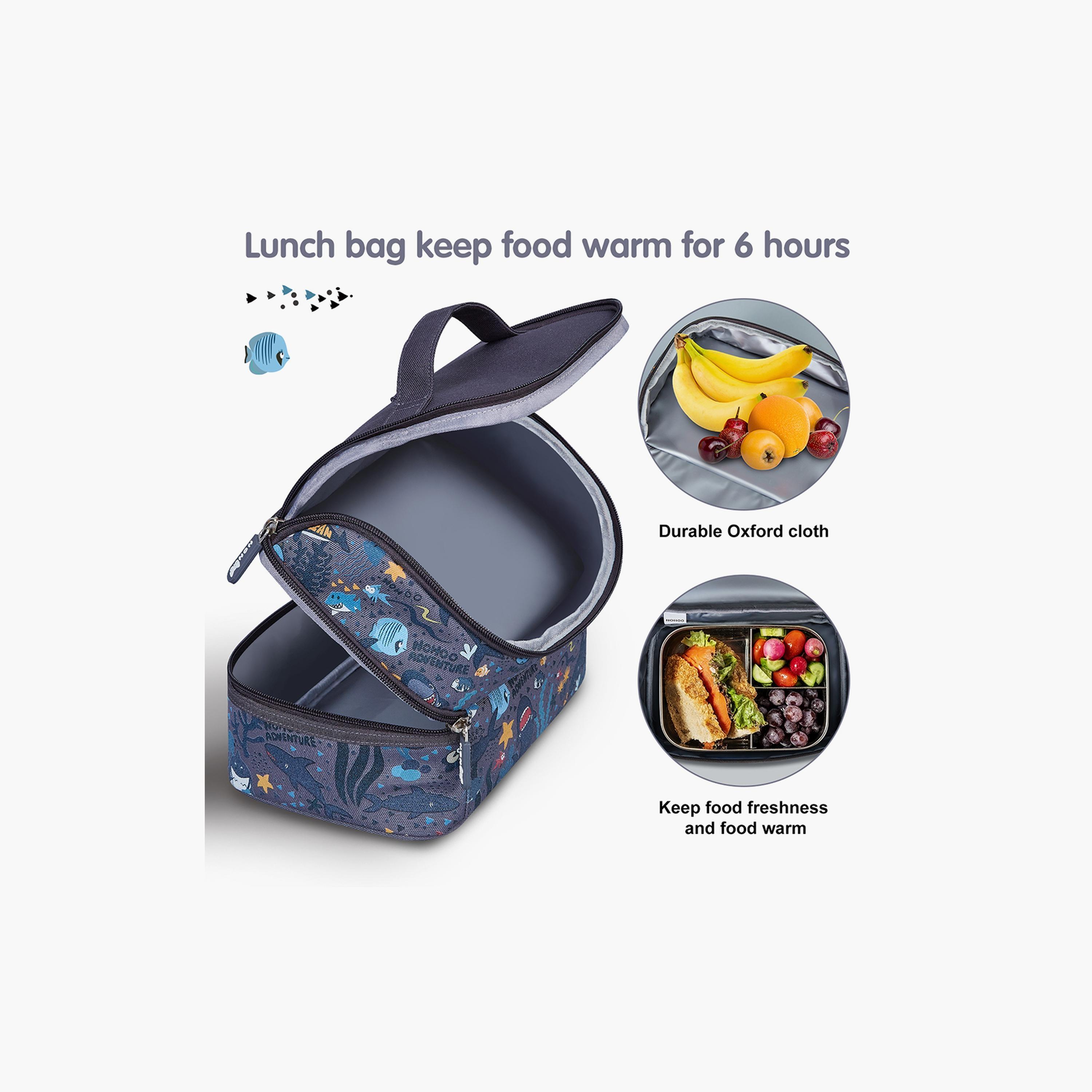 حقيبة غداء معزولة من نوهوو قرش، باللون الرمادي-school-lunchessentials-lunchbags-image-3