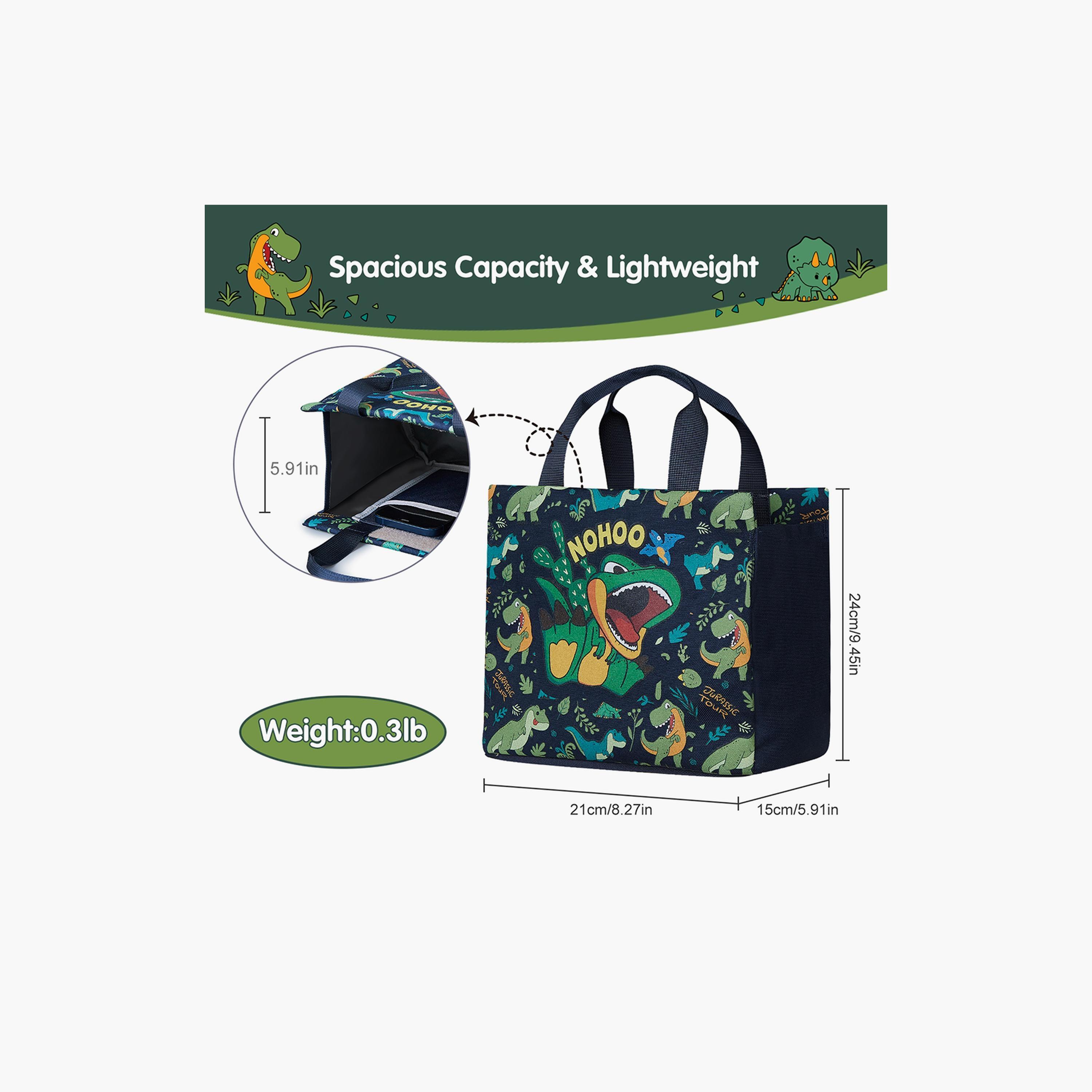 حقيبة يد غداء من نوهوو دينو، أرجواني-school-lunchessentials-lunchbags-image-4