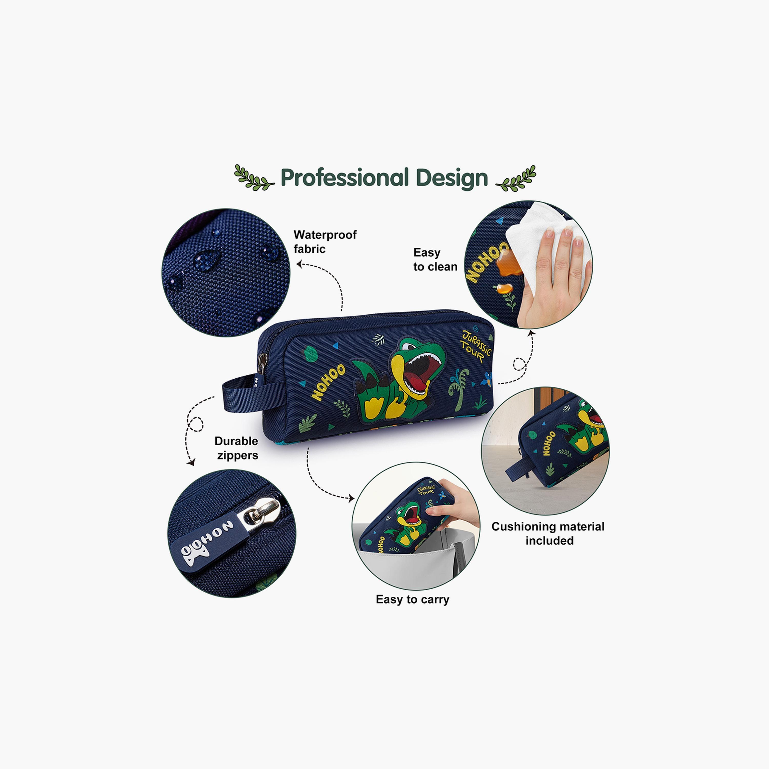 مقلمة من نوهوو دينو، أرجواني-school-stationery-pencilcases-image-2