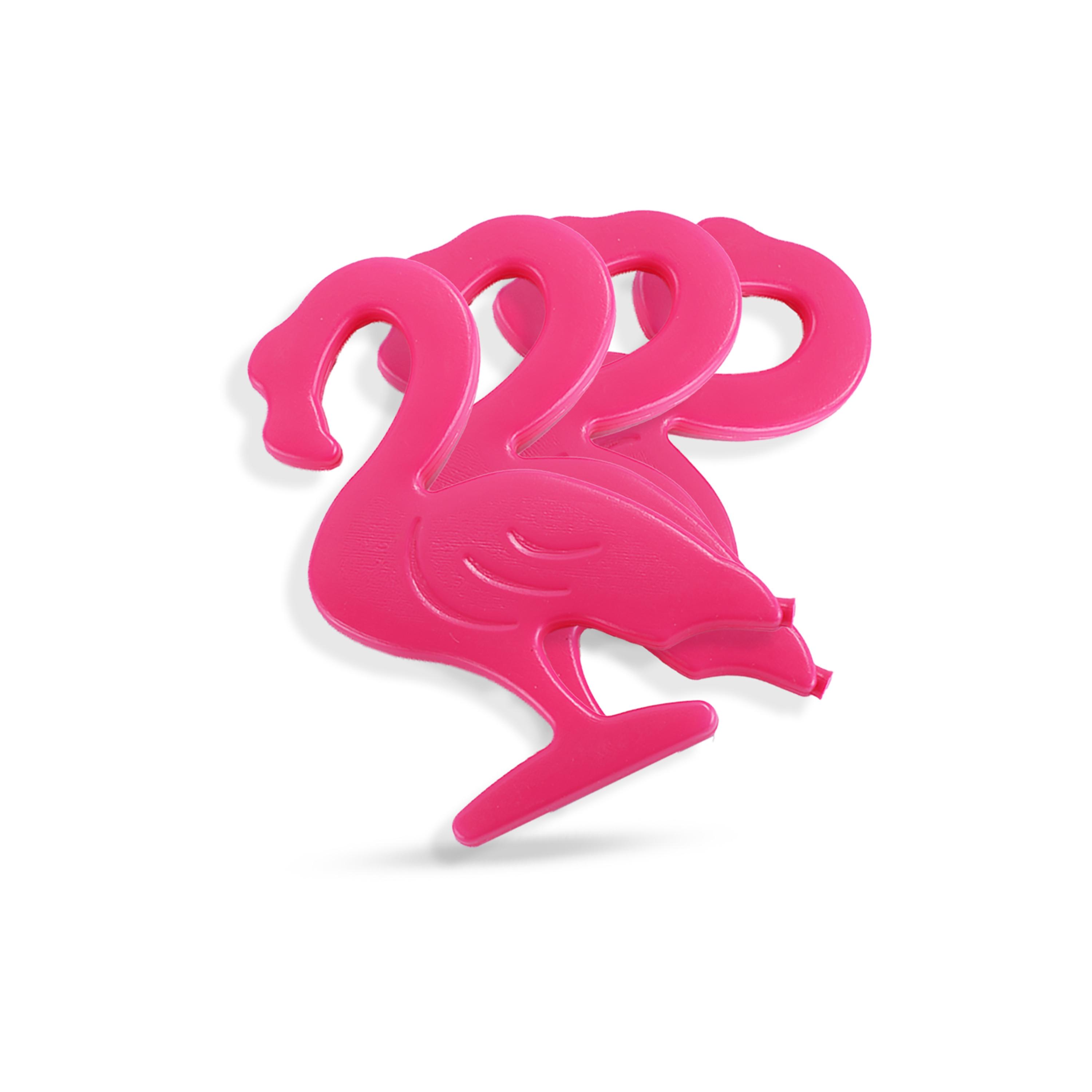Eazy Flamingo Reusable Hard Ice Packs for Lunch bags Set of 4, Blue-school-lunchessentials-lunchbags-image-1