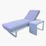 Oasis Casual Sun Lounger with Cushion and Side Table-InfluencerCodes_Ramadan26_All_20012026-image-2