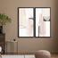Fame 2-Piece Brush Strokes and Lines Acrylic Framed Wall Art Set - 60x100 cm-promo_HC_SA_discountpromo_20042020-image-2