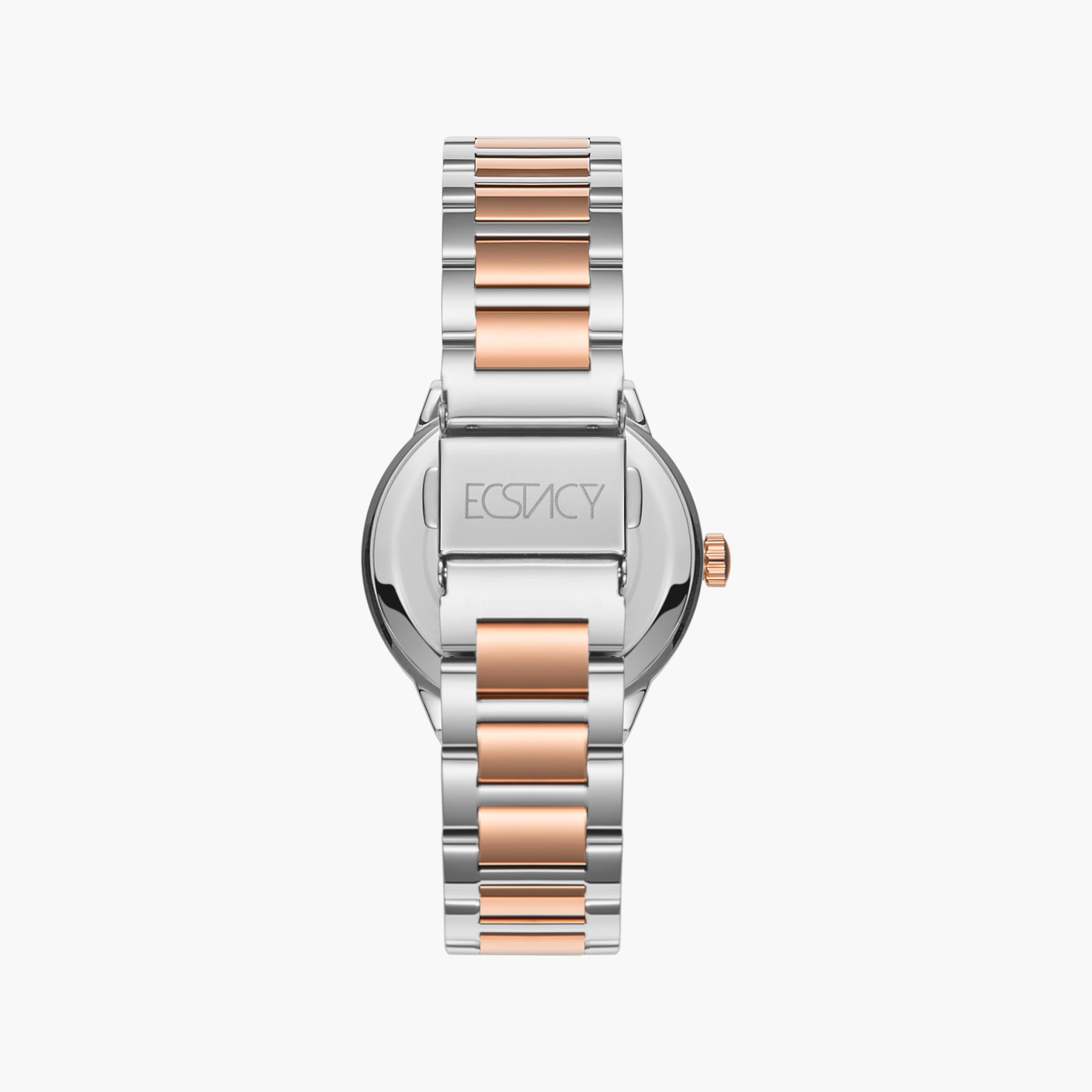 Ecstacy Women's Rose Gold Analog Stainless Steel Strap Watch | E23514-KBKS-women-watchesandjewellery-watches-image-2