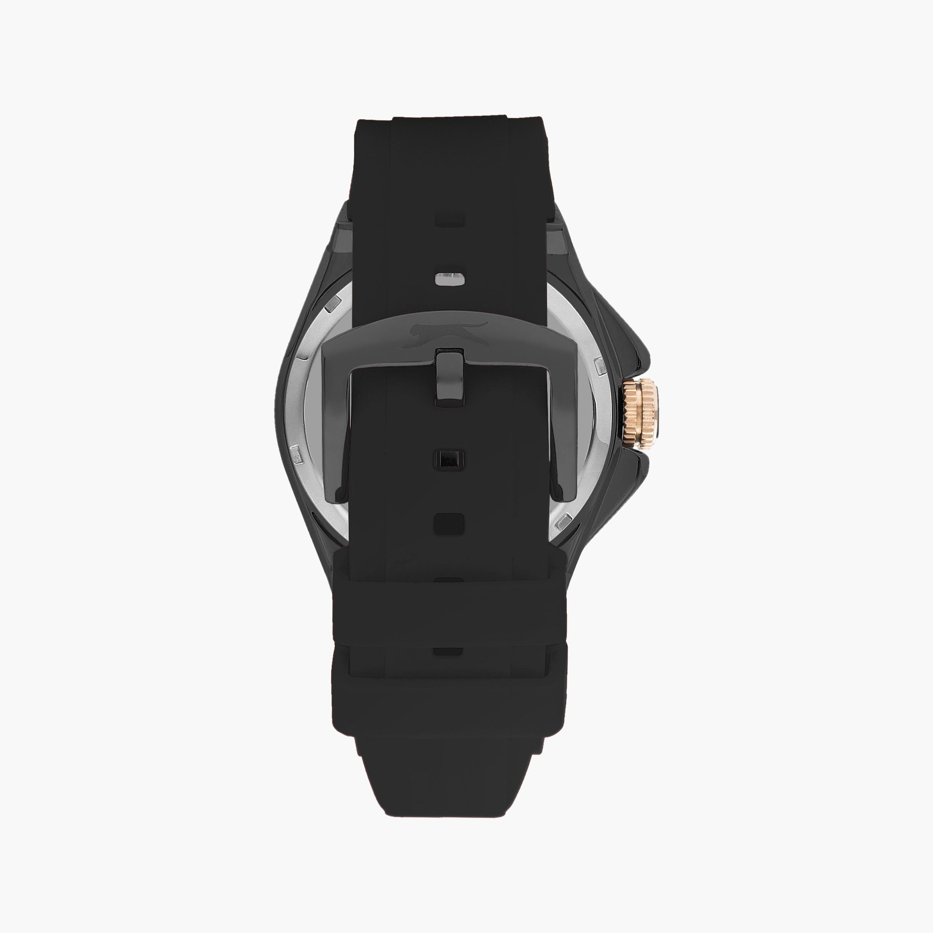 سلازنجر- ساعة رجالي اوتوماتيك حزام سليكون- أسود | SL.9.2265.1.05-men-watchesandjewellery-watches-image-3
