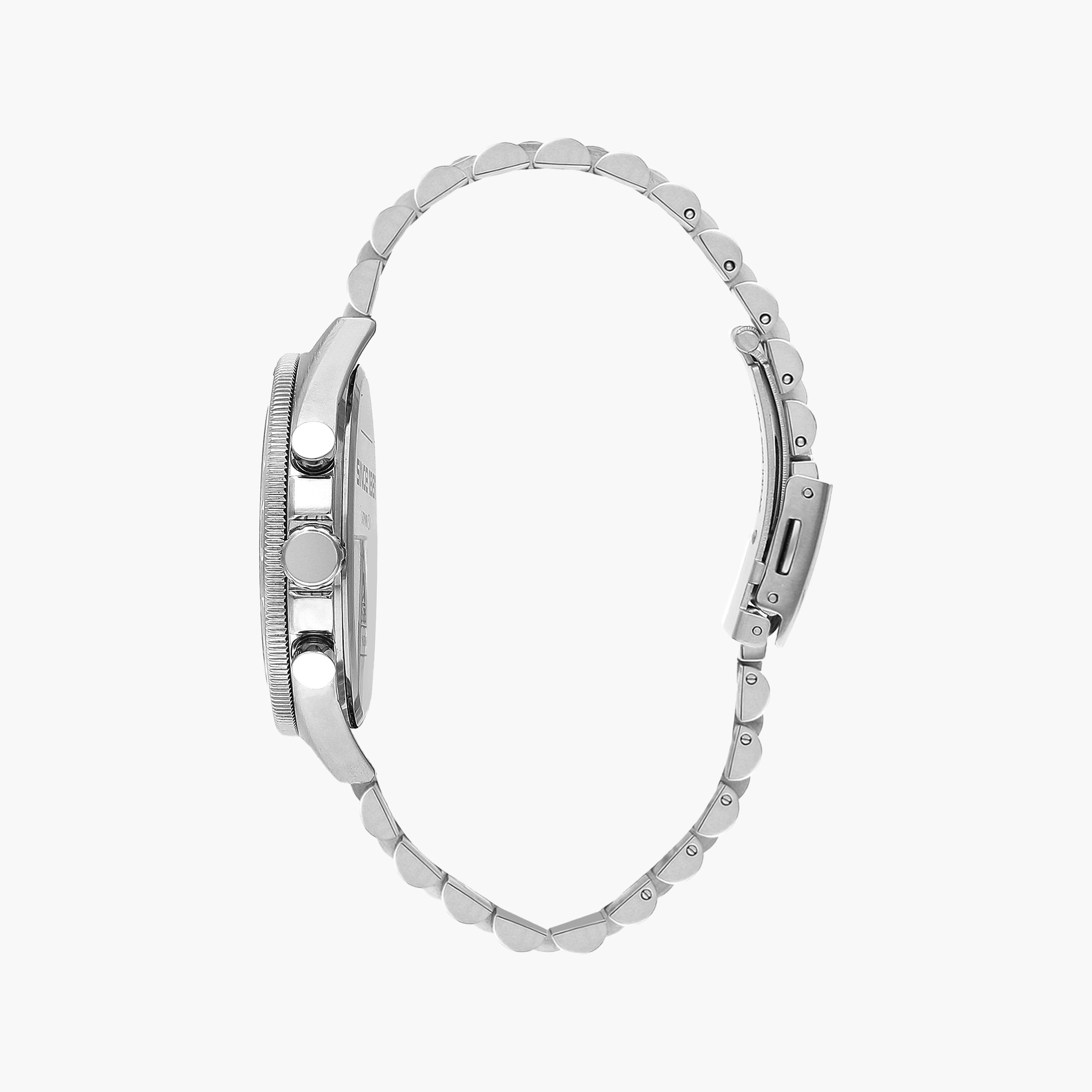 Slazenger Men's Silver Chronograph Metal Strap Watch | SL.9.2248.2.02-men-watchesandjewellery-watches-image-2