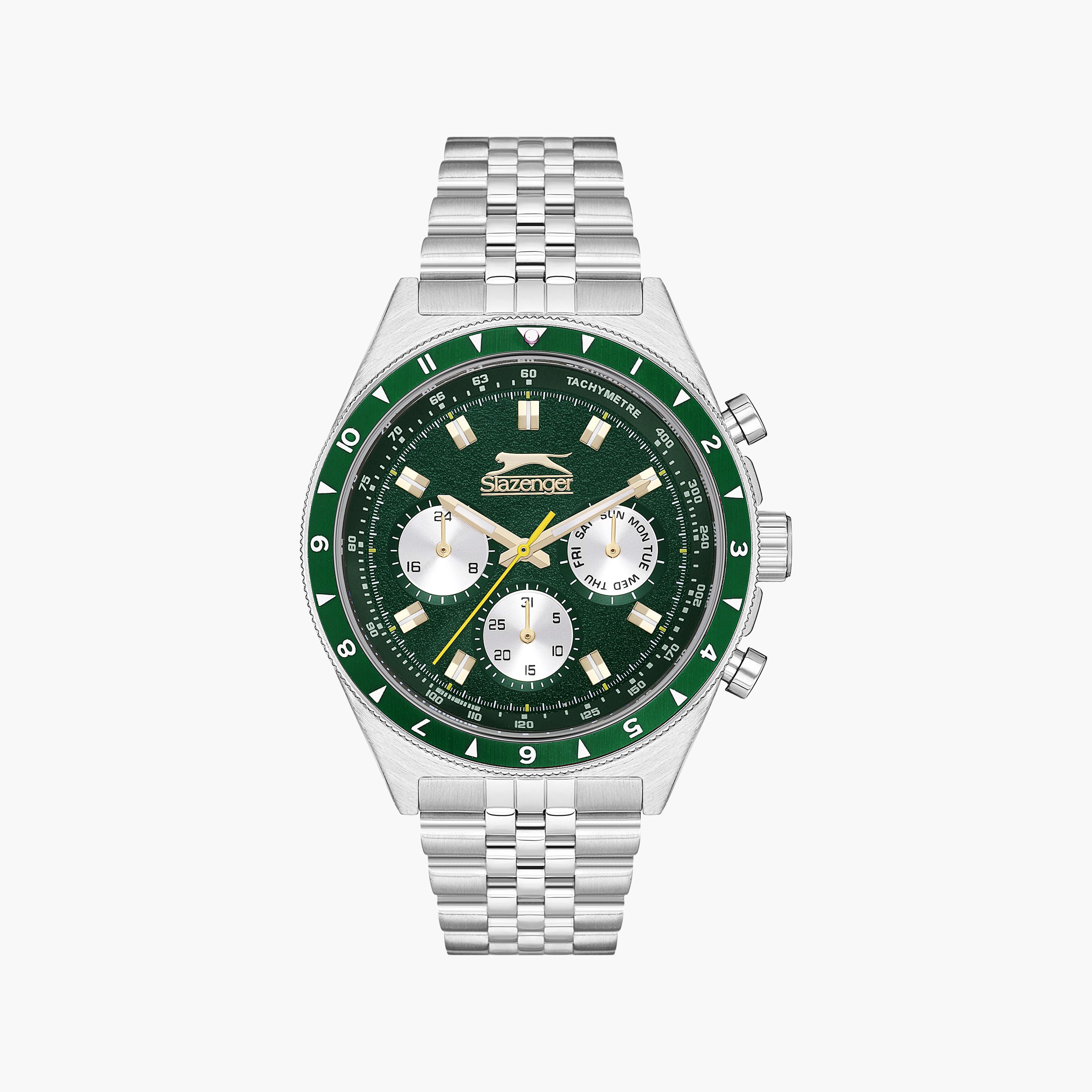 سلازنجر- ساعة رجالي كرونوغراف سلسلة معدنية فضي  | SL.9.2248.2.06-men-watchesandjewellery-watches-image-1