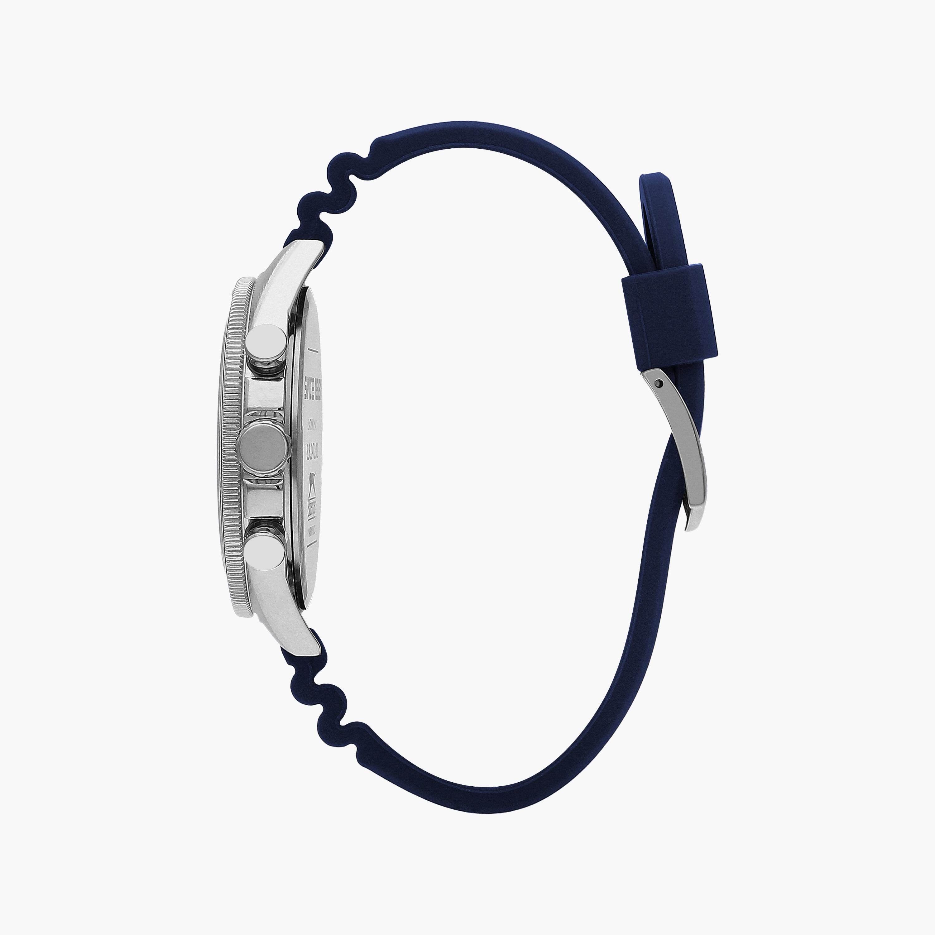 Slazenger Men's Blue Chronograph Silicone Strap Watch | SL.9.2247.2.02-men-watchesandjewellery-watches-image-2