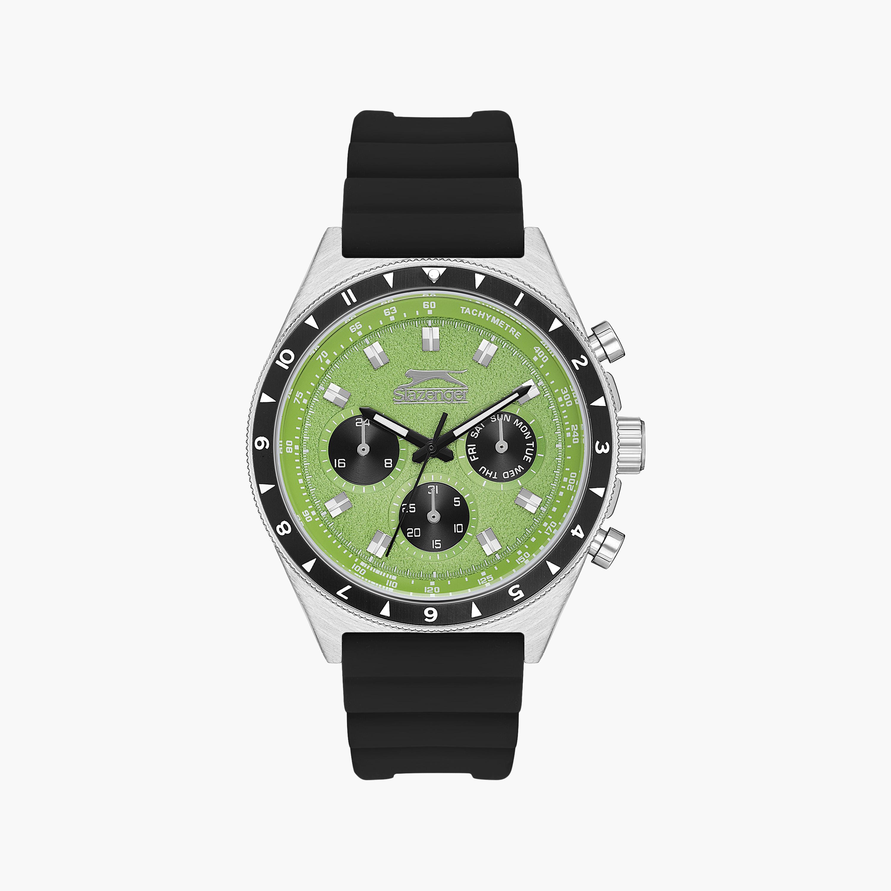 سلازنجر- ساعة رجالي كرونوغراف حزام سيليكون أسود | SL.9.2247.2.03-men-watchesandjewellery-watches-image-1