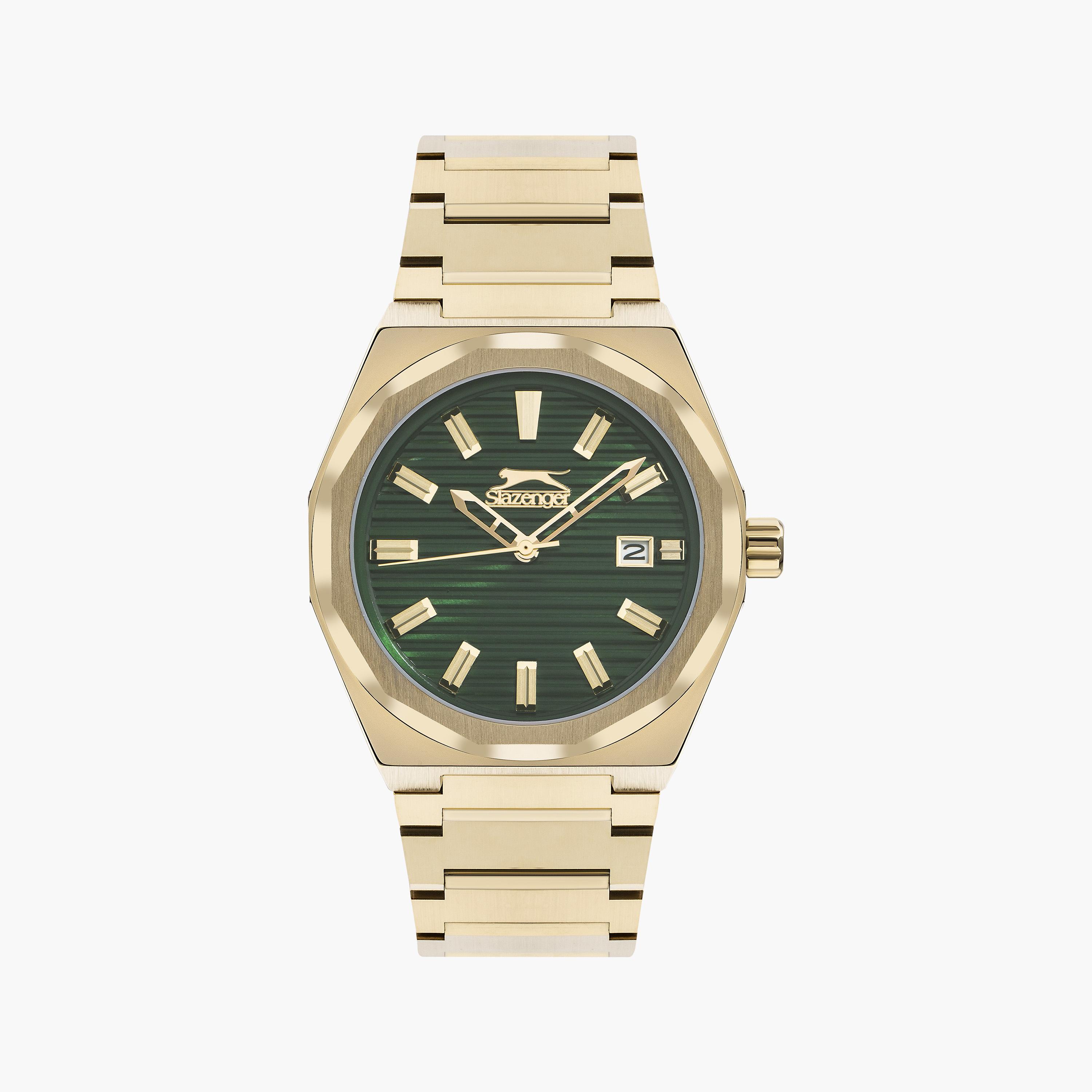 سلازنجر- ساعة رجالي كرونوغراف سلسلة معدنية ذهبي | SL.9.2143.1.03-men-watchesandjewellery-watches-image-1
