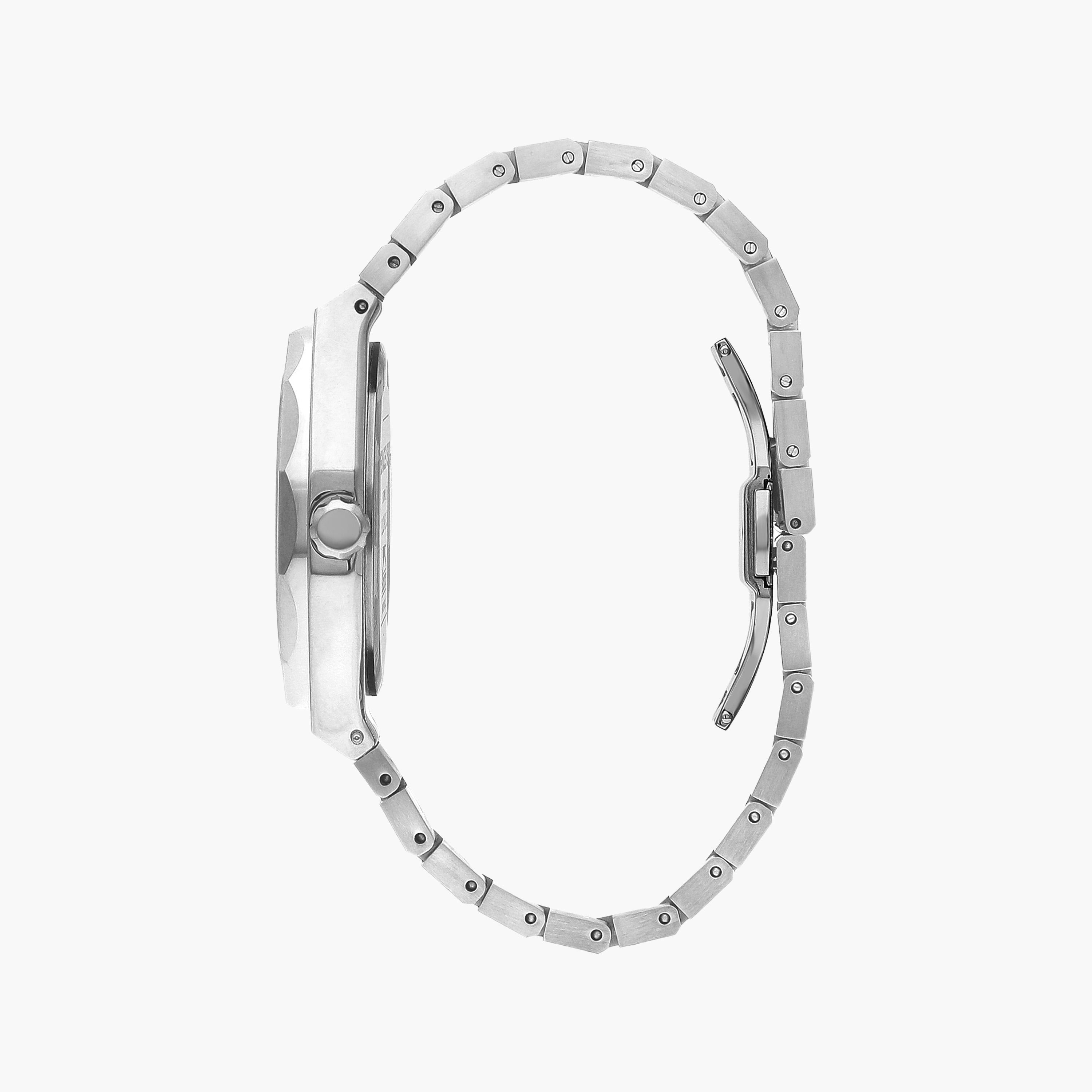 Slazenger Men's Silver Chronograph Metal Strap Watch | SL.9.2143.1.05-men-watchesandjewellery-watches-image-2